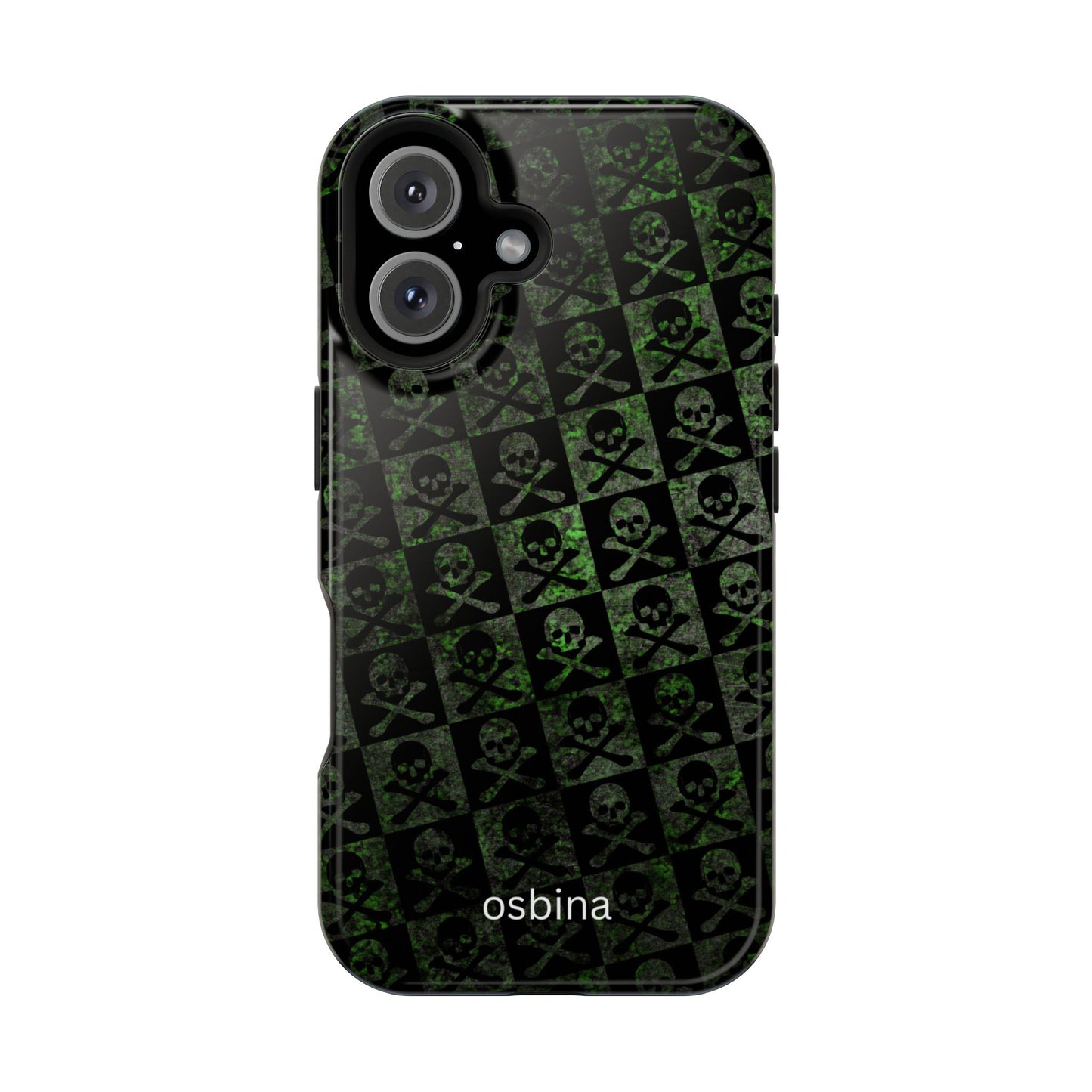 osbina | MagSafe compatible for iPhone | Skull & Crossbones Phone Case | Season Collective Collection