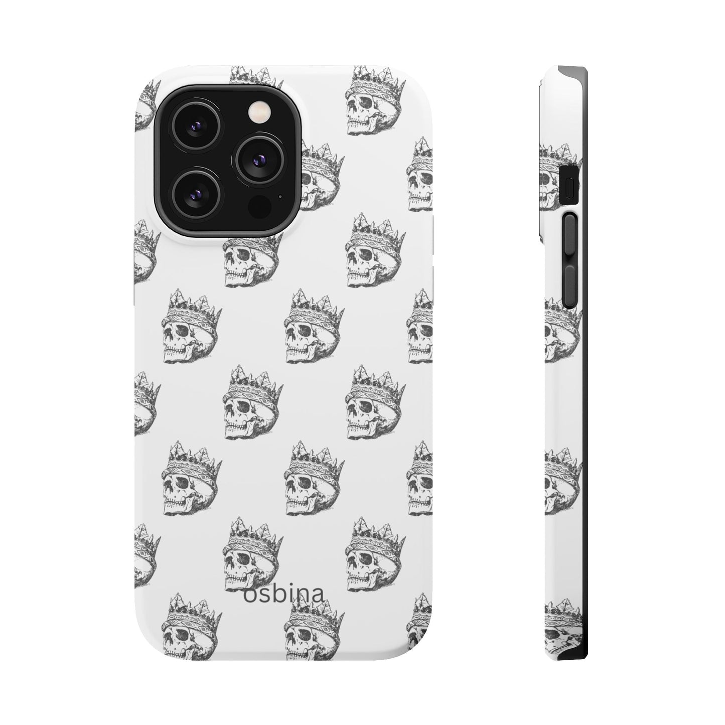 osbina | MagSafe compatible for iPhone | Skulls Royale Phone Case | Season Collective Collection