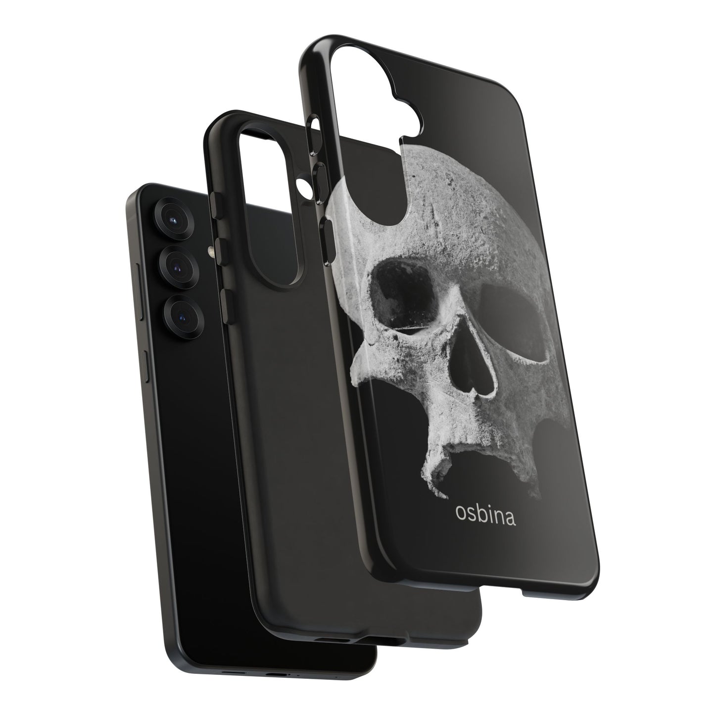 osbina | White Skull Phone Case | Season Collective Collection