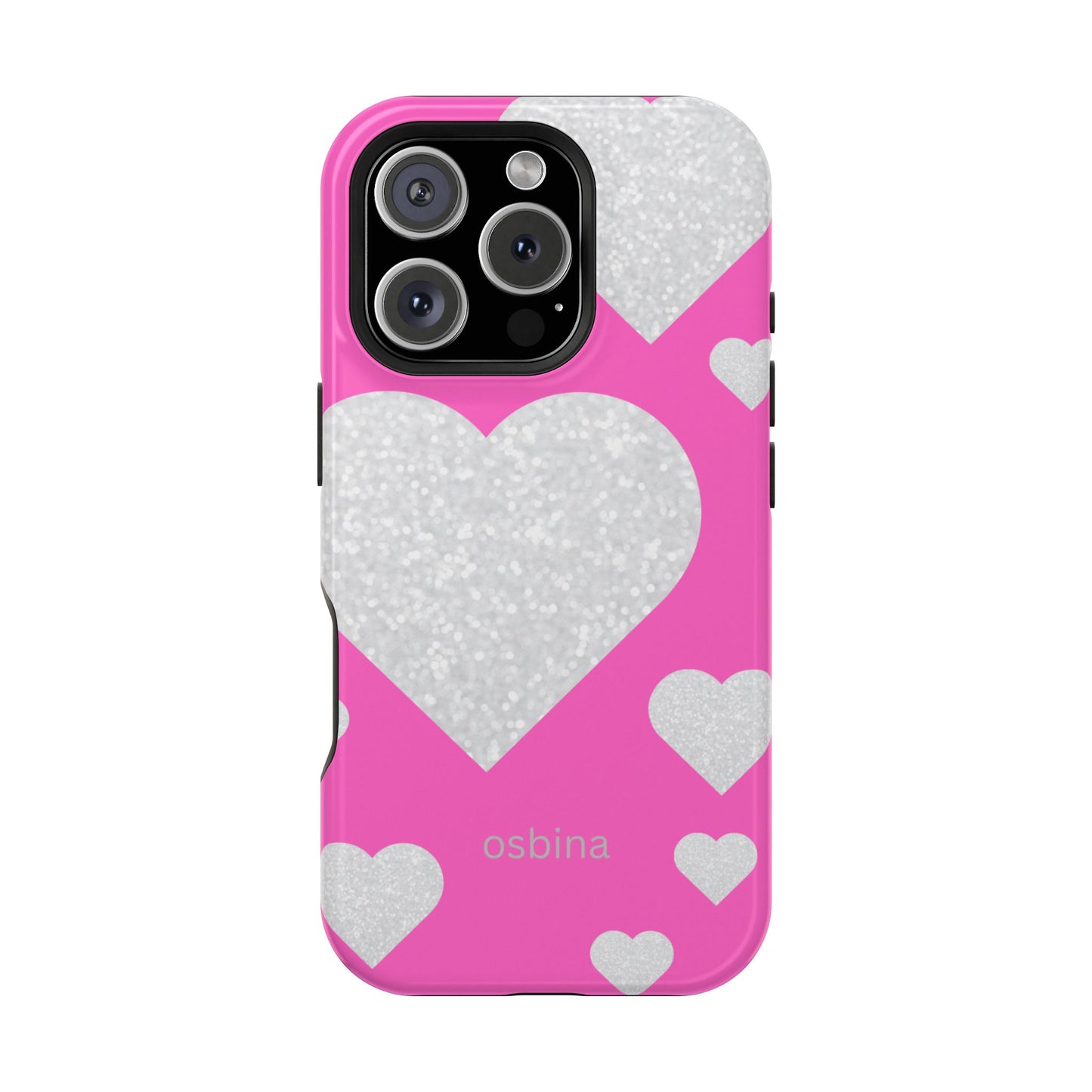 osbina | MagSafe compatible for iPhone | The Shimmering Love Case | YAYOU Collection Supporting Shine Like Sable