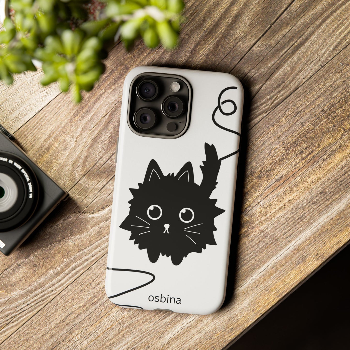 osbina | Midnight Couture Cat Phone Case | Season Collective Collection