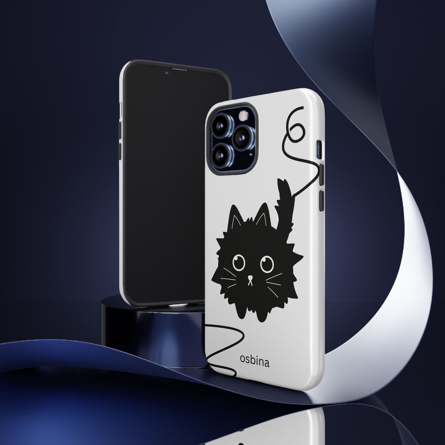 osbina | Midnight Couture Cat Phone Case | Season Collective Collection