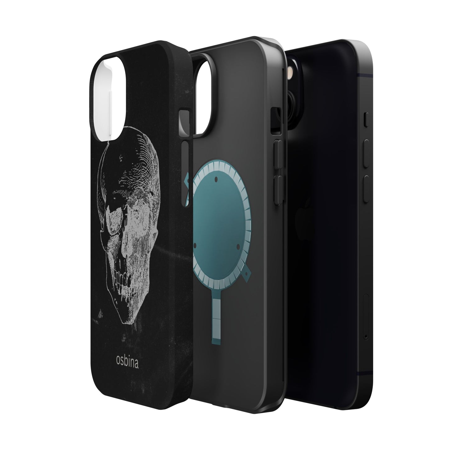 osbina | MagSafe compatible for iPhone | Skull Phone Case | Season Collective Collection