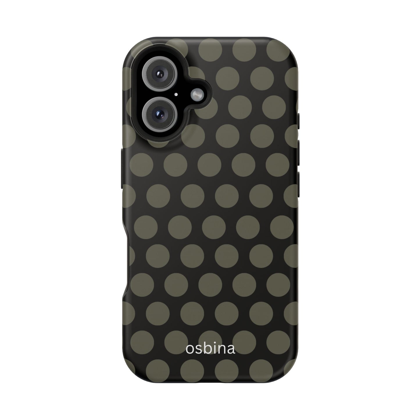 osbina | MagSafe compatible for iPhone | Onyx Chic Phone Case | Modern Muse Collection