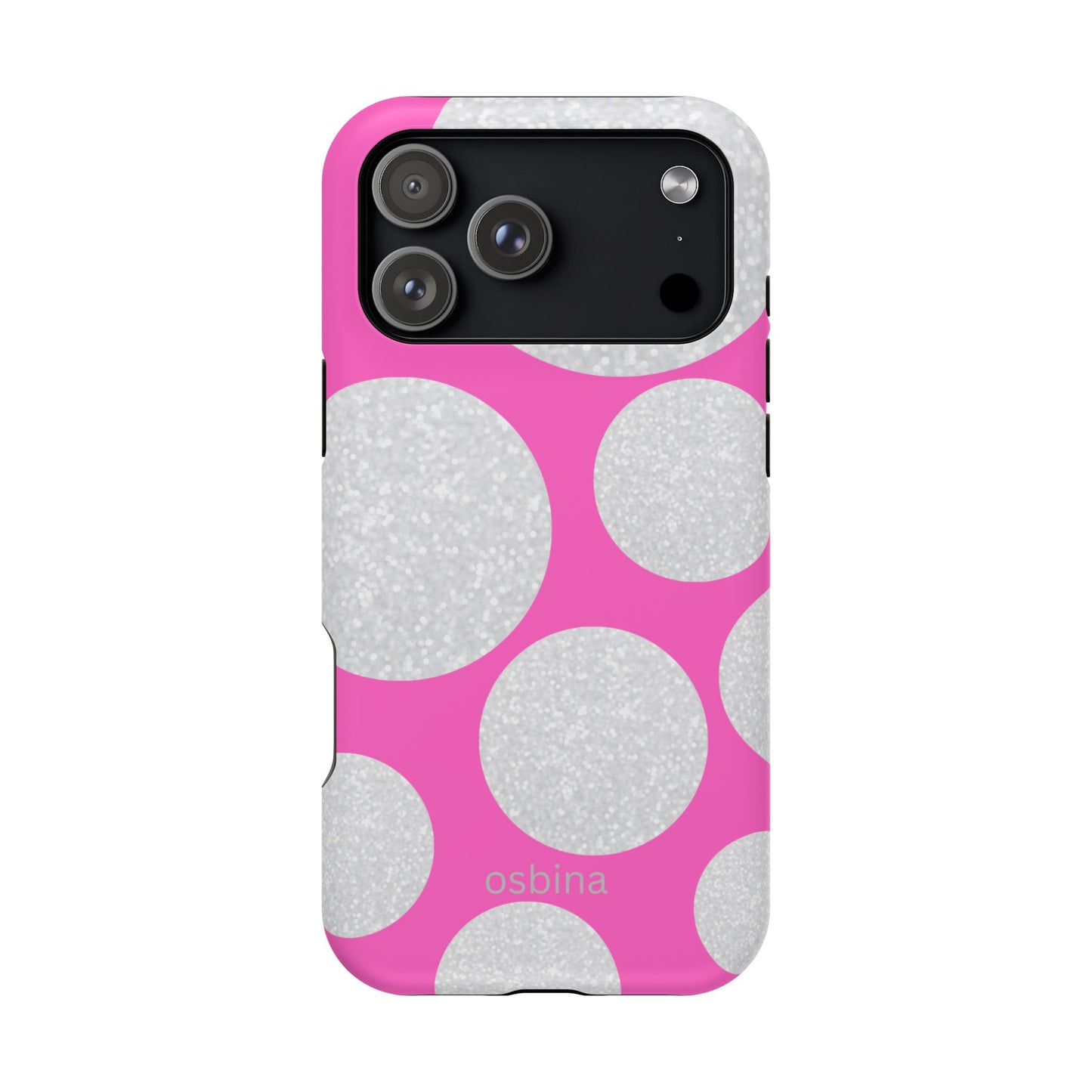 osbina | MagSafe compatible for iPhone | The Sparkling Bubbles Case | YAYOU Collection Supporting Shine Like Sable