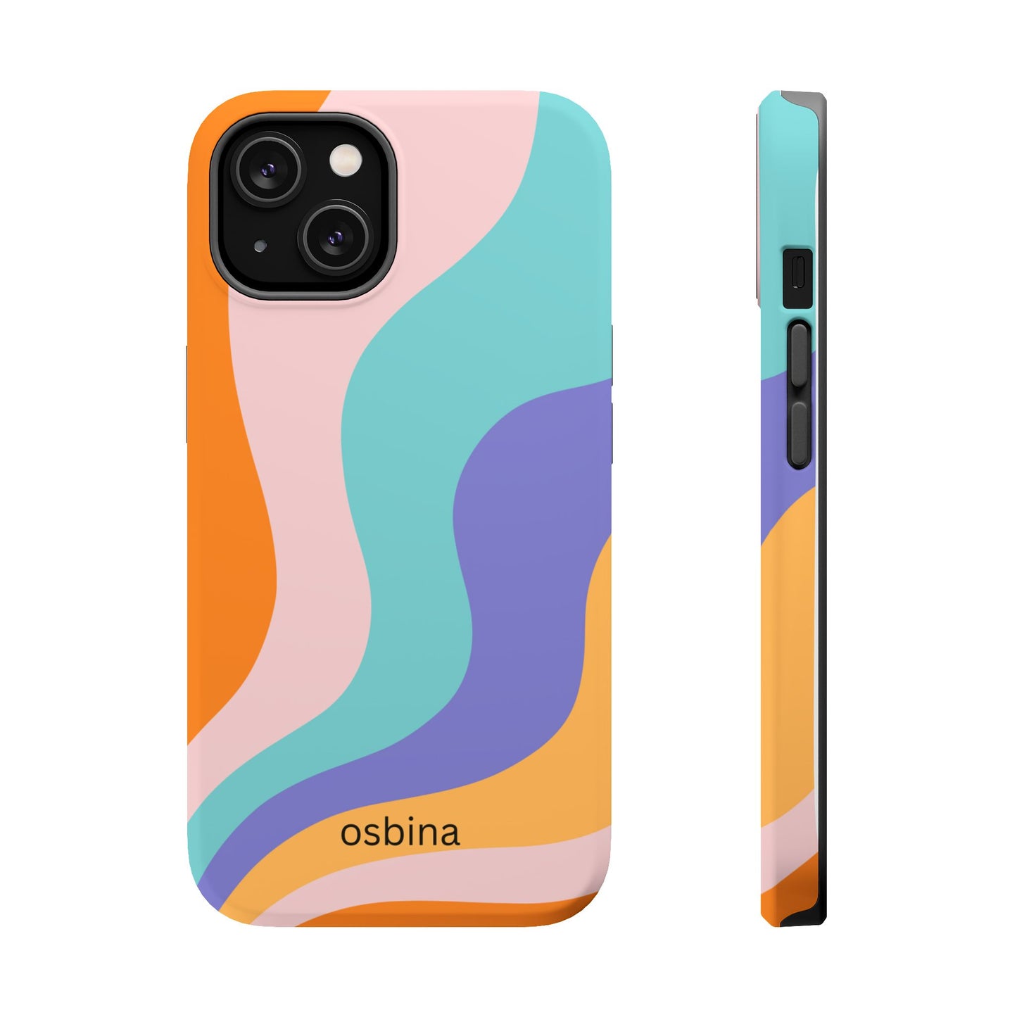 osbina | MagSafe compatible for iPhone | Retro Nouveau Phone Case | Modern Muse Collection
