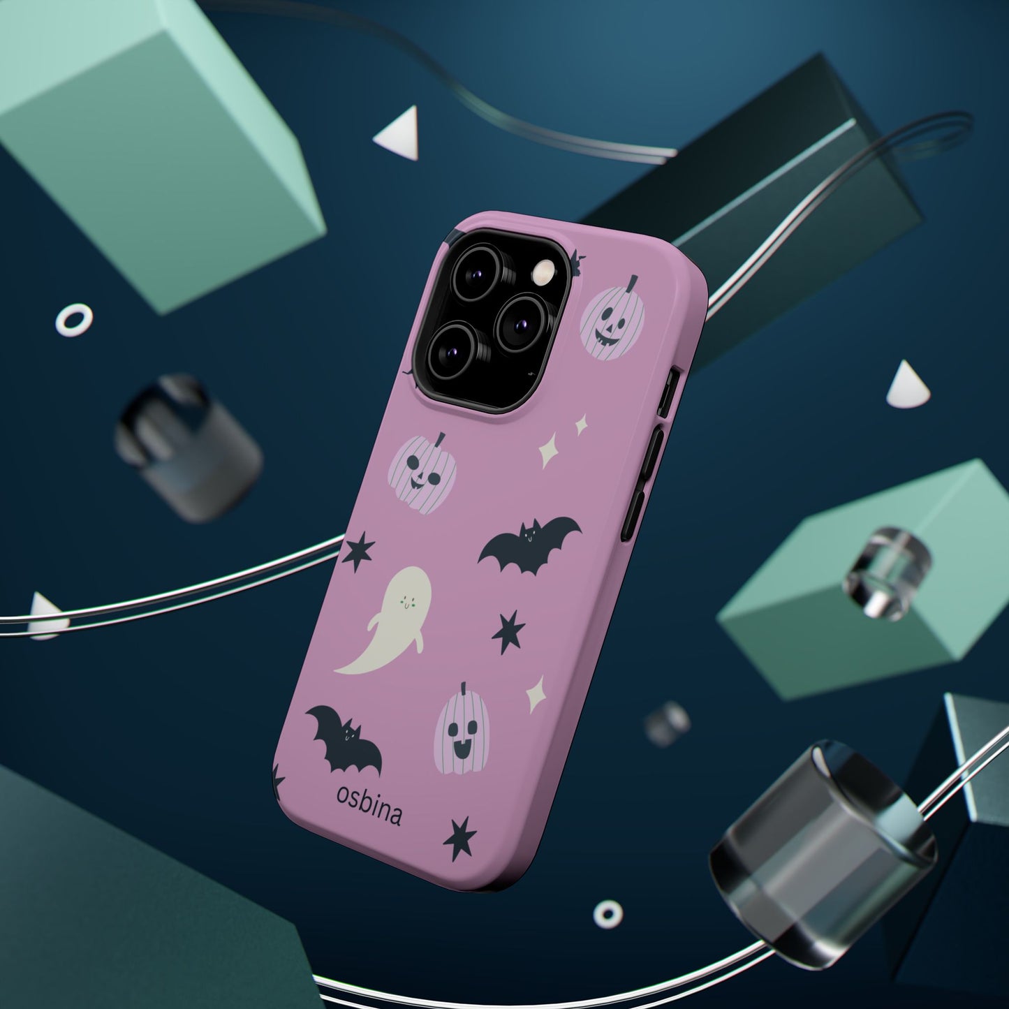 osbina | MagSafe compatible for iPhone | Blush Bewitched Limited Edition Spooky Chic Phone Case | Season Collective Collection