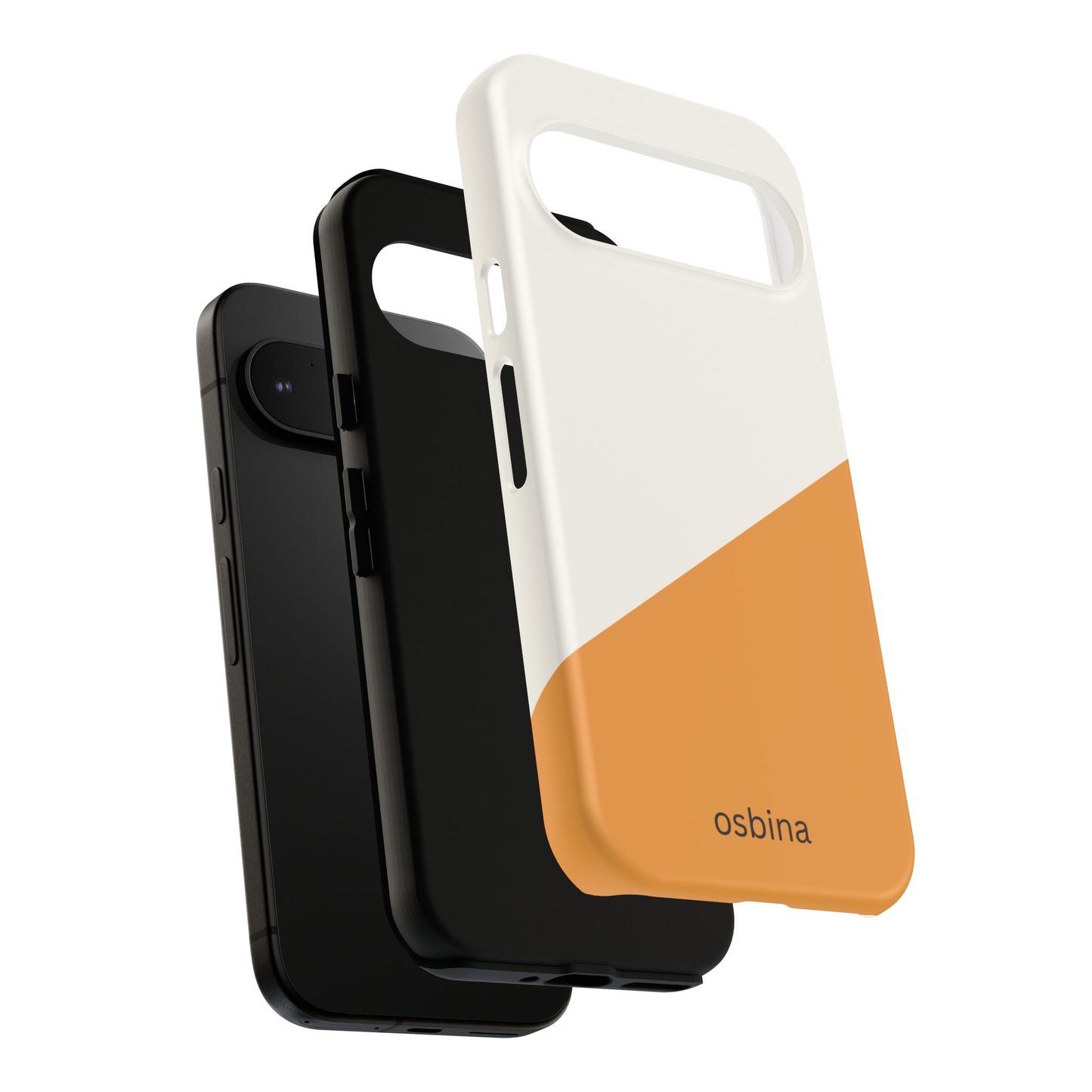 osbina | Divide & Conquer — The Orange + White Split Diagonal Case | The Season Collective