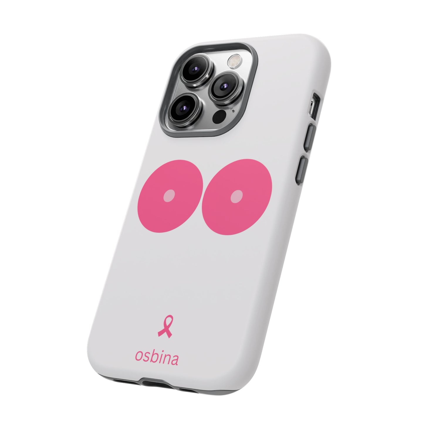 osbina | Limited Edition The Check Your Tatas Case in Light Pink + Soft Pink + Hot Pink | The Pink October Collection | Inspired By