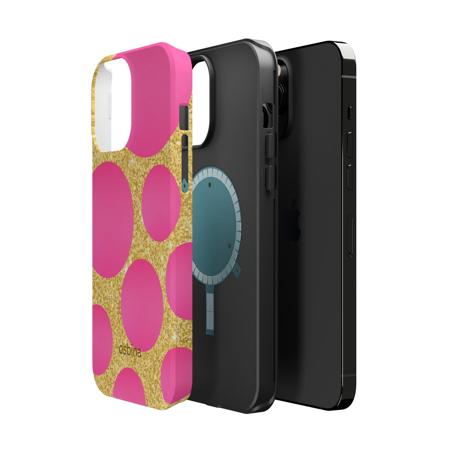 osbina | MagSafe compatible for iPhone | The Aurelia Phone Case | YAYOU Collection Supporting Shine Like Sable