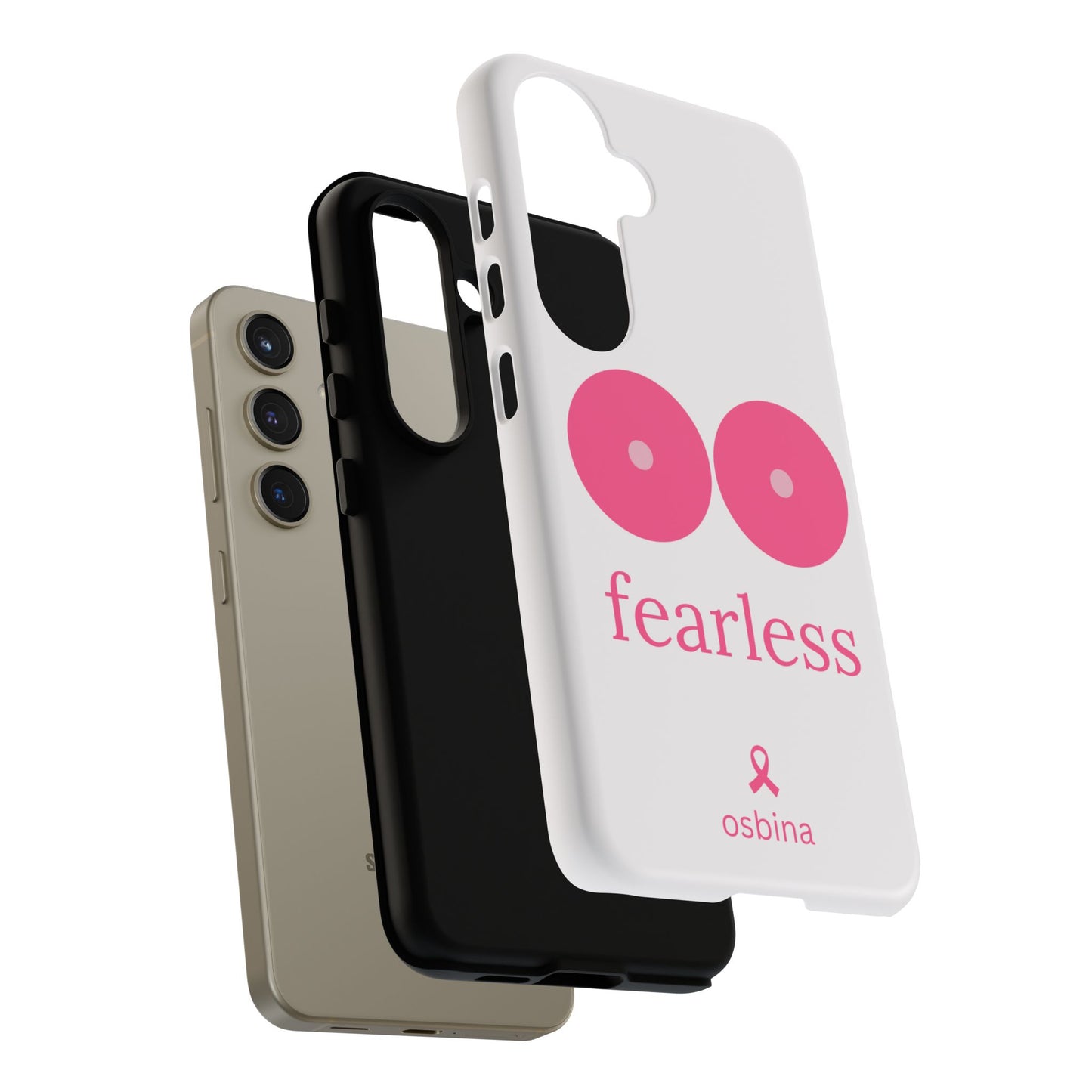 osbina | Limited Edition The Fearless Tatas Case in Light Pink + Soft Pink + Hot Pink | The Pink October Collection | Inspired By