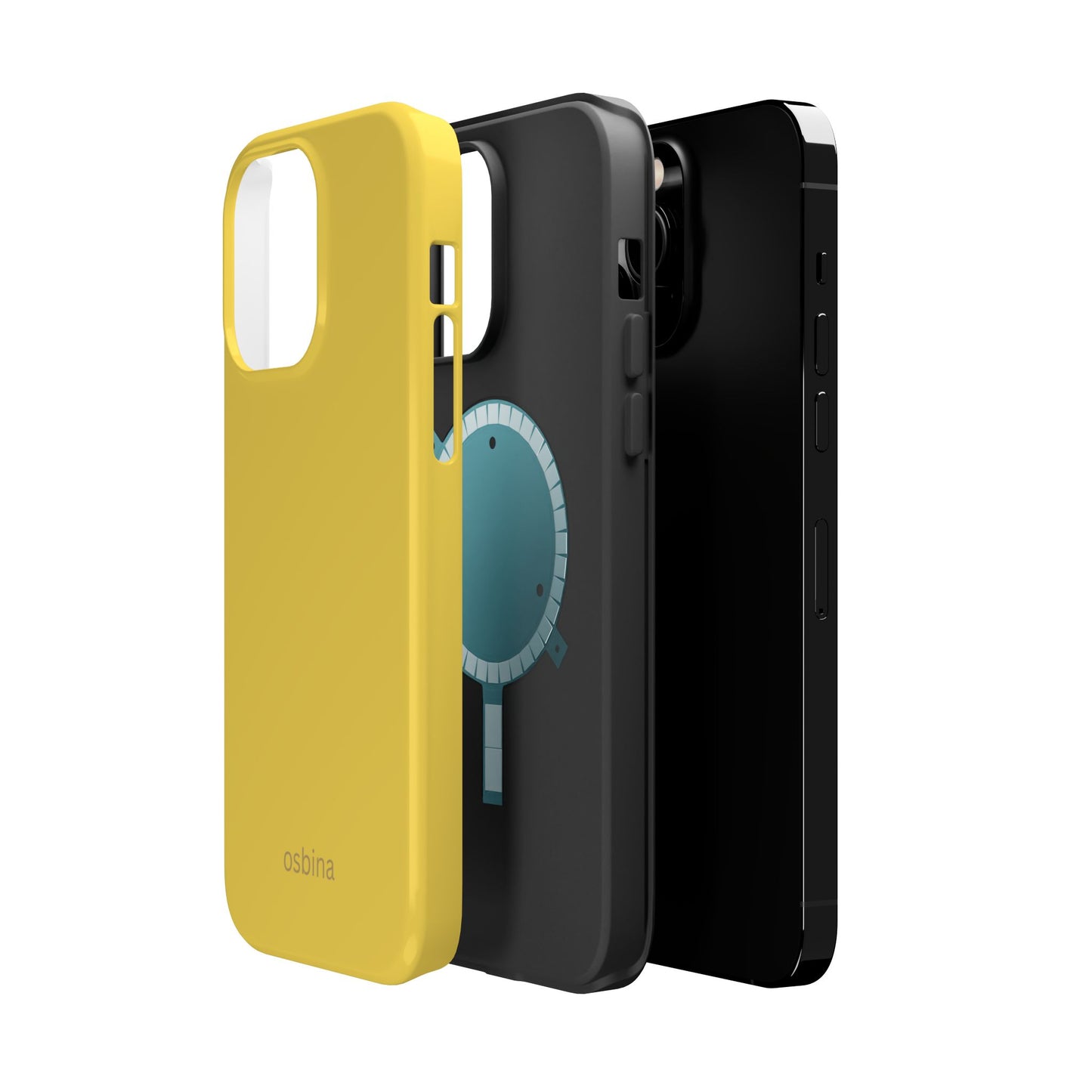 osbina | MagSafe compatible for iPhone | The Solar Phone Case | Modern Man Collection