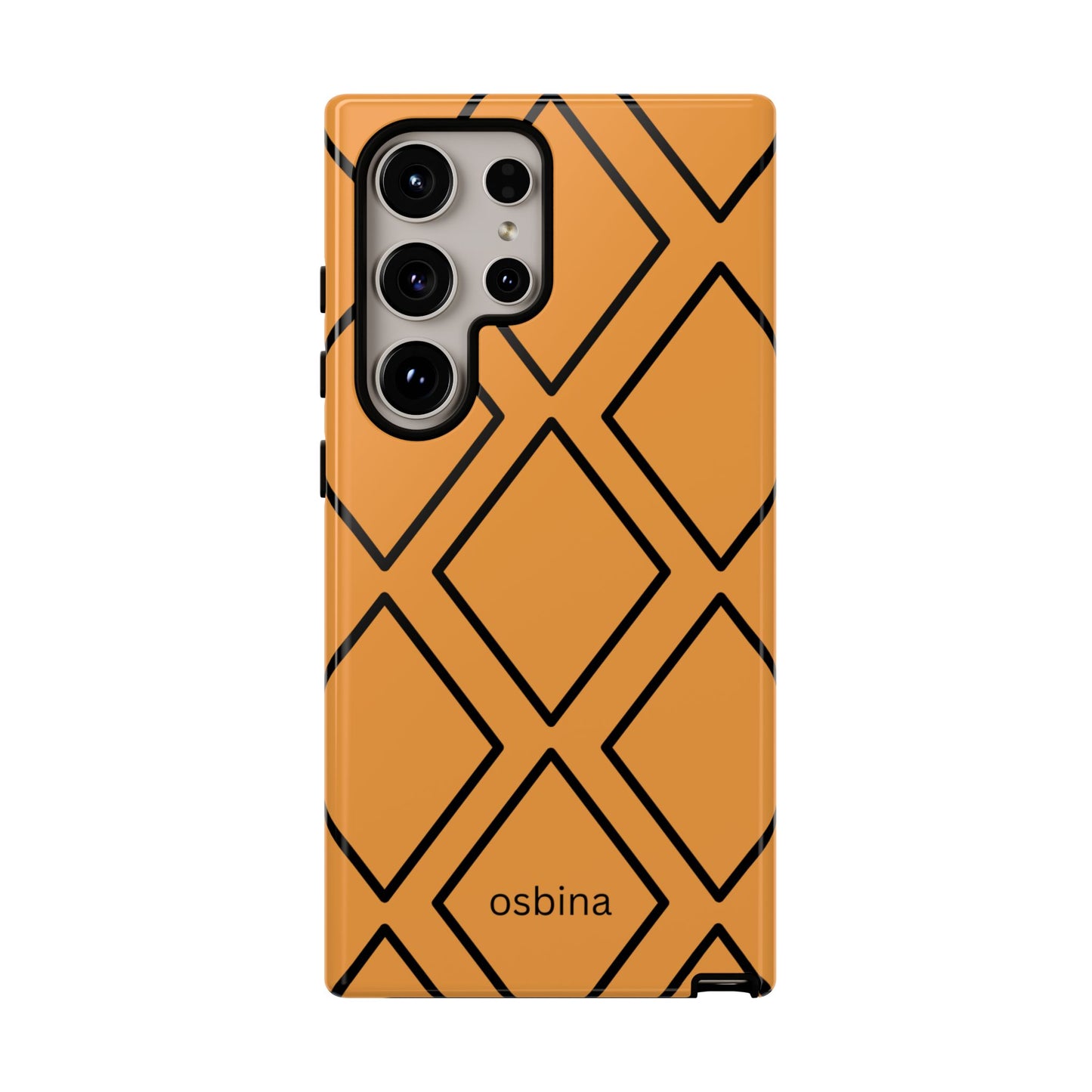 osbina | Diamonds Are Your Phone’s Best Friend — The Orange + Black Diamond Case | The Season Collective
