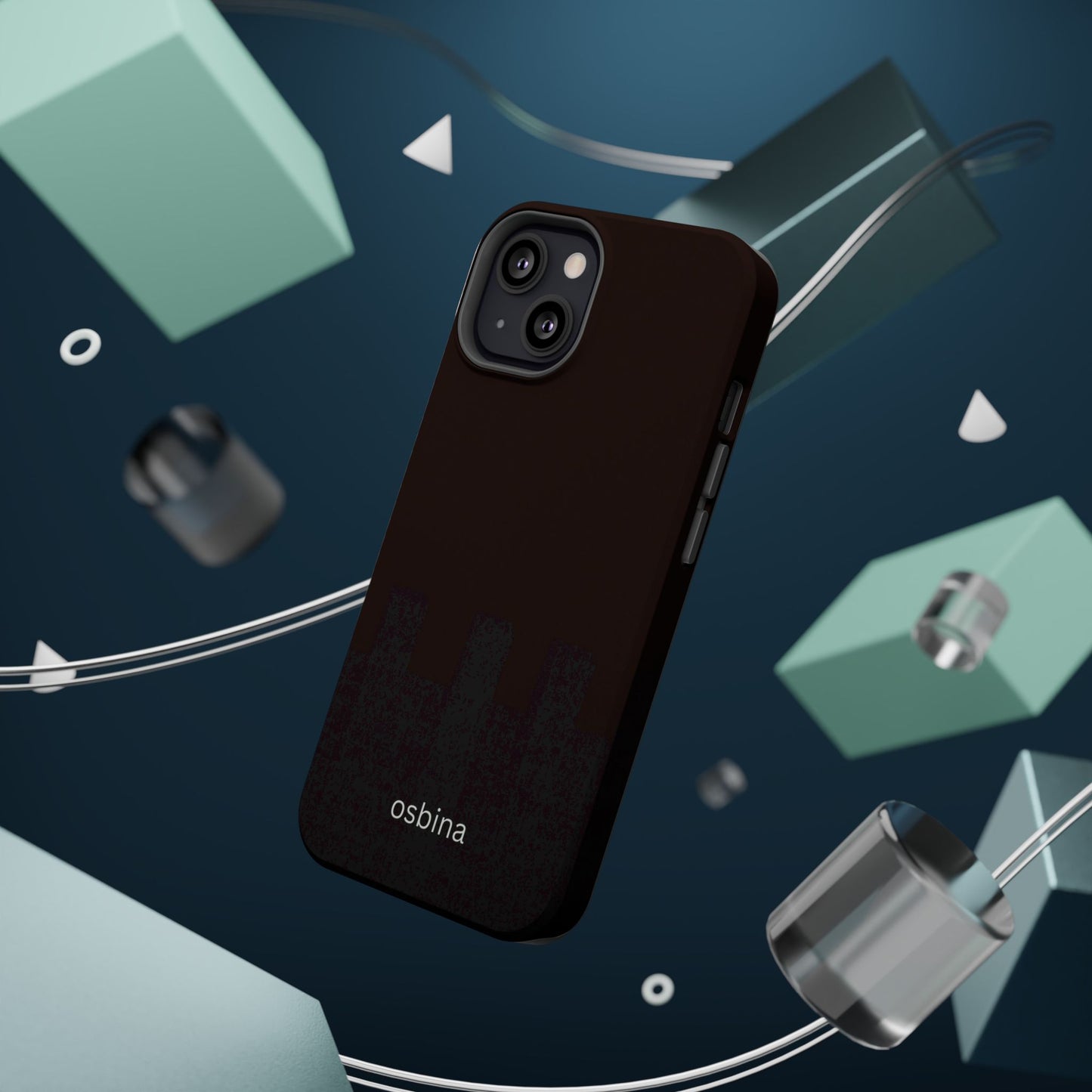 osbina | MagSafe compatible for iPhone | The Onyx Phone Case | Modern Man Collection