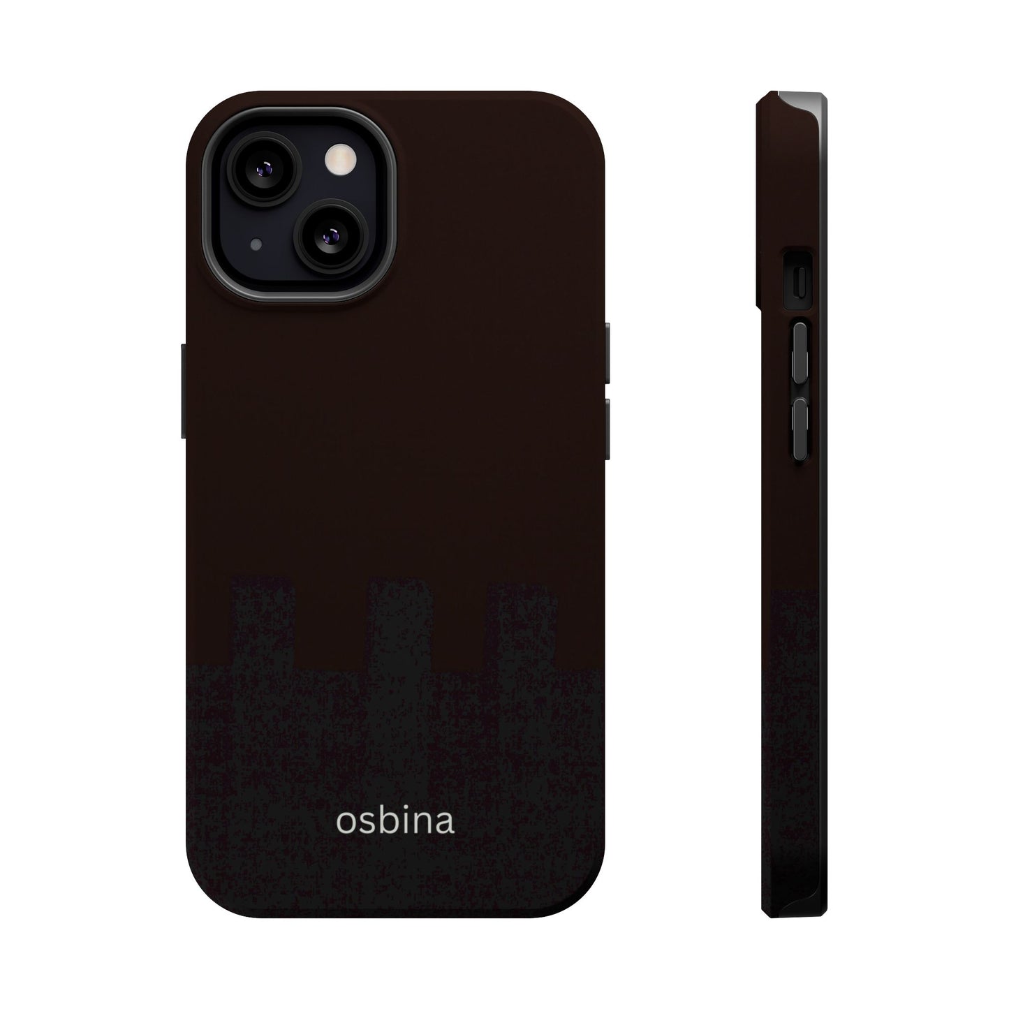 osbina | MagSafe compatible for iPhone | The Onyx Phone Case | Modern Man Collection