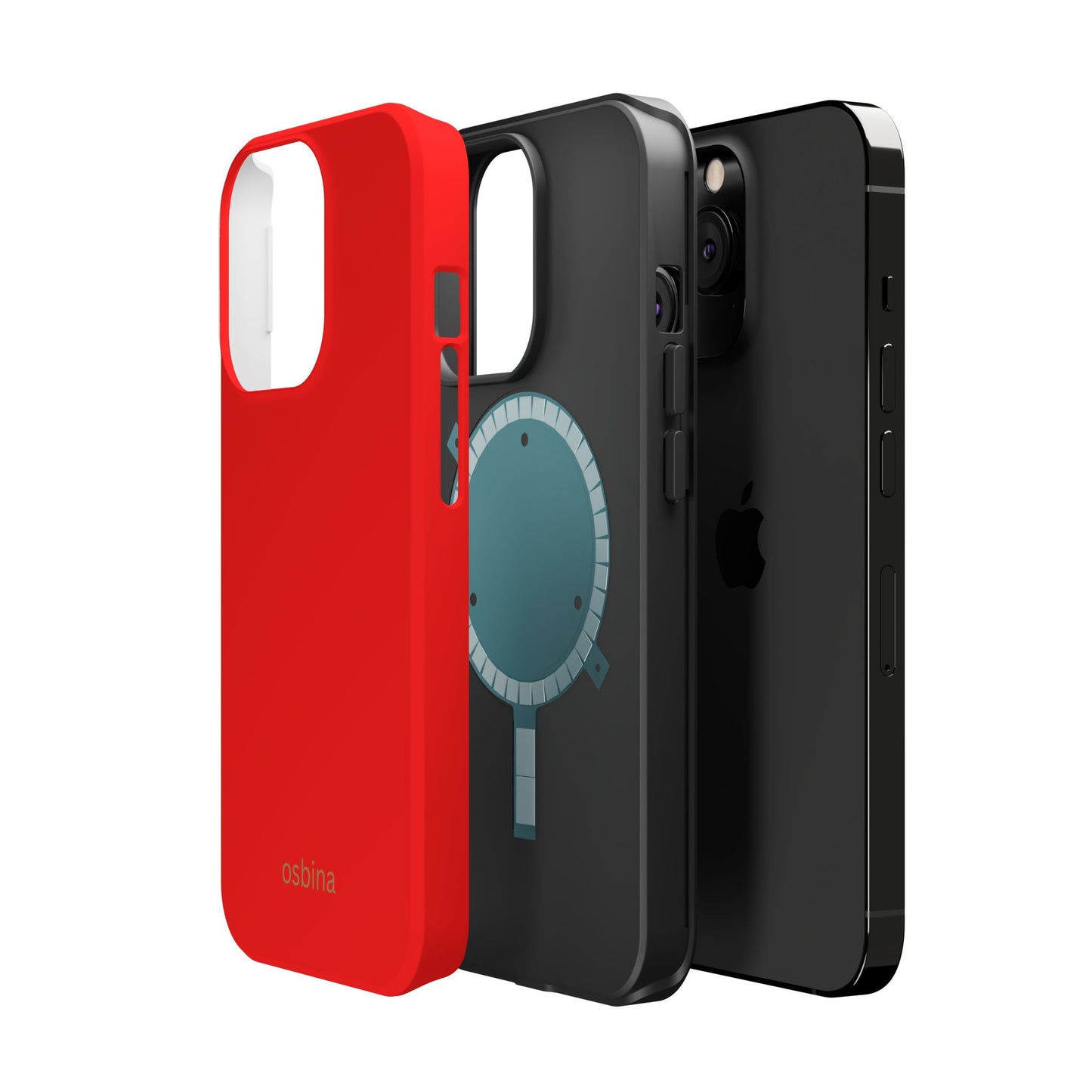 osbina | MagSafe compatible for iPhone | The Blaze Phone Case | Modern Man Collection