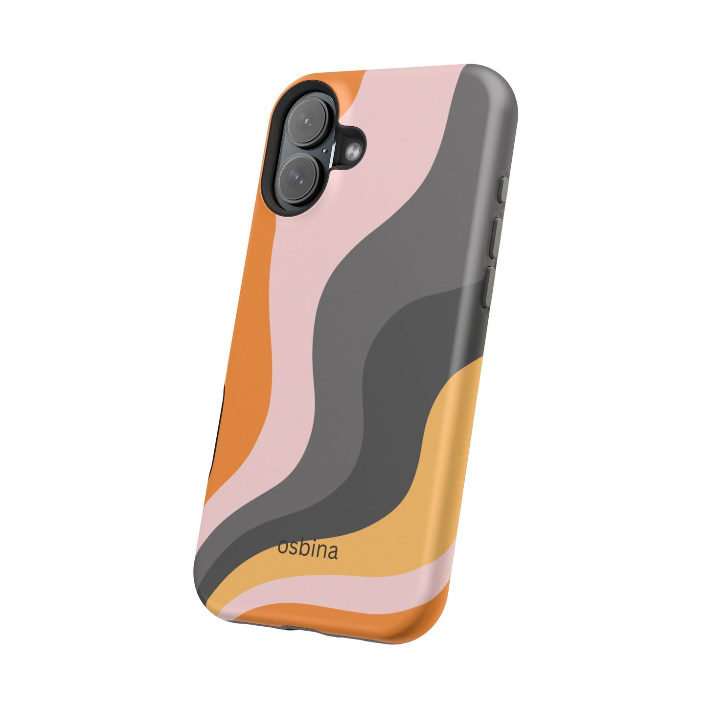 osbina | MagSafe Compatible for iPhone | The Case That Says “Fall, But Make It Fashion” | Retro Swirl Edition | The Season Collective