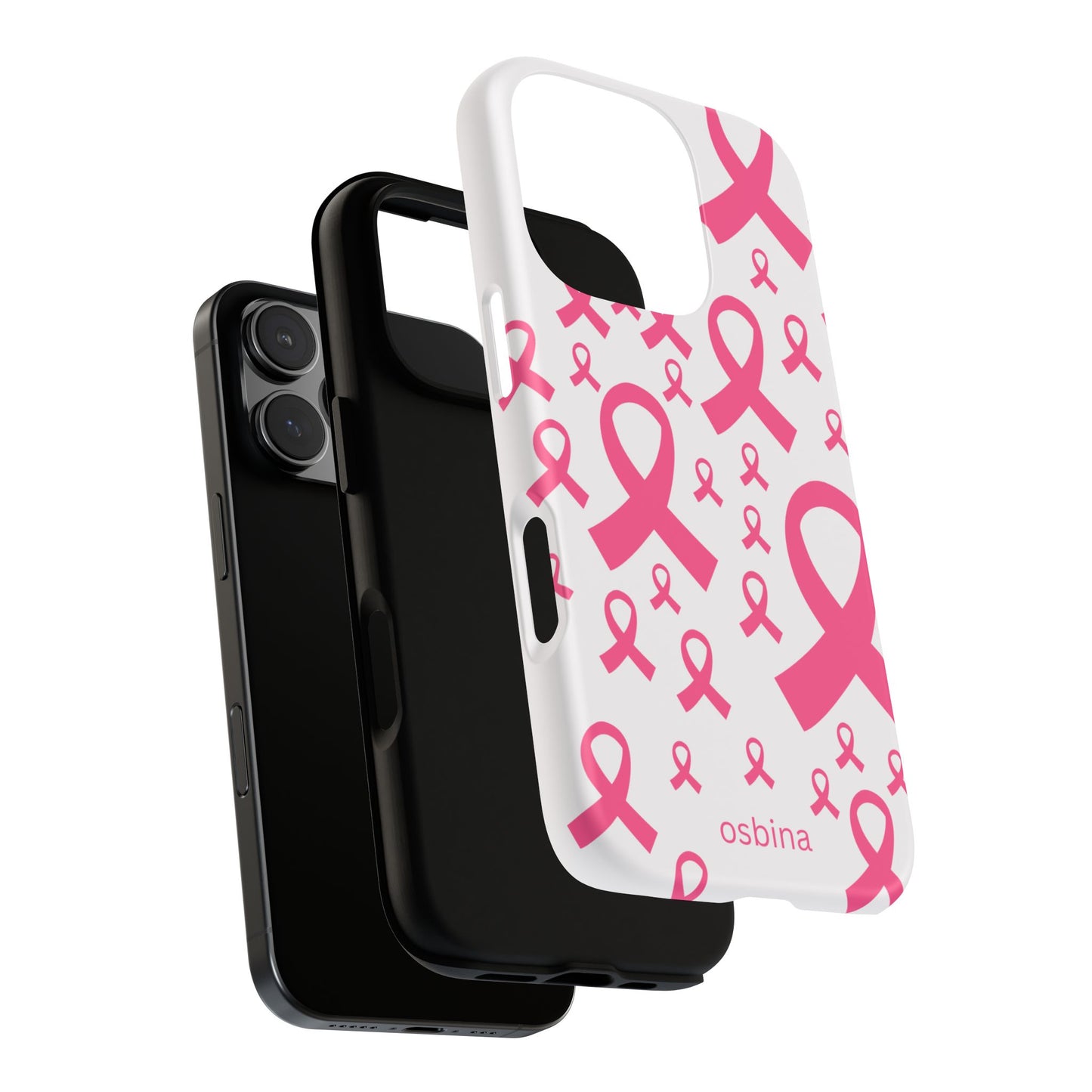 osbina | Limited Edition Strength in Ribbons Case in Light Pink + Soft Pink + Hot Pink | The Pink October Collection | Inspired By