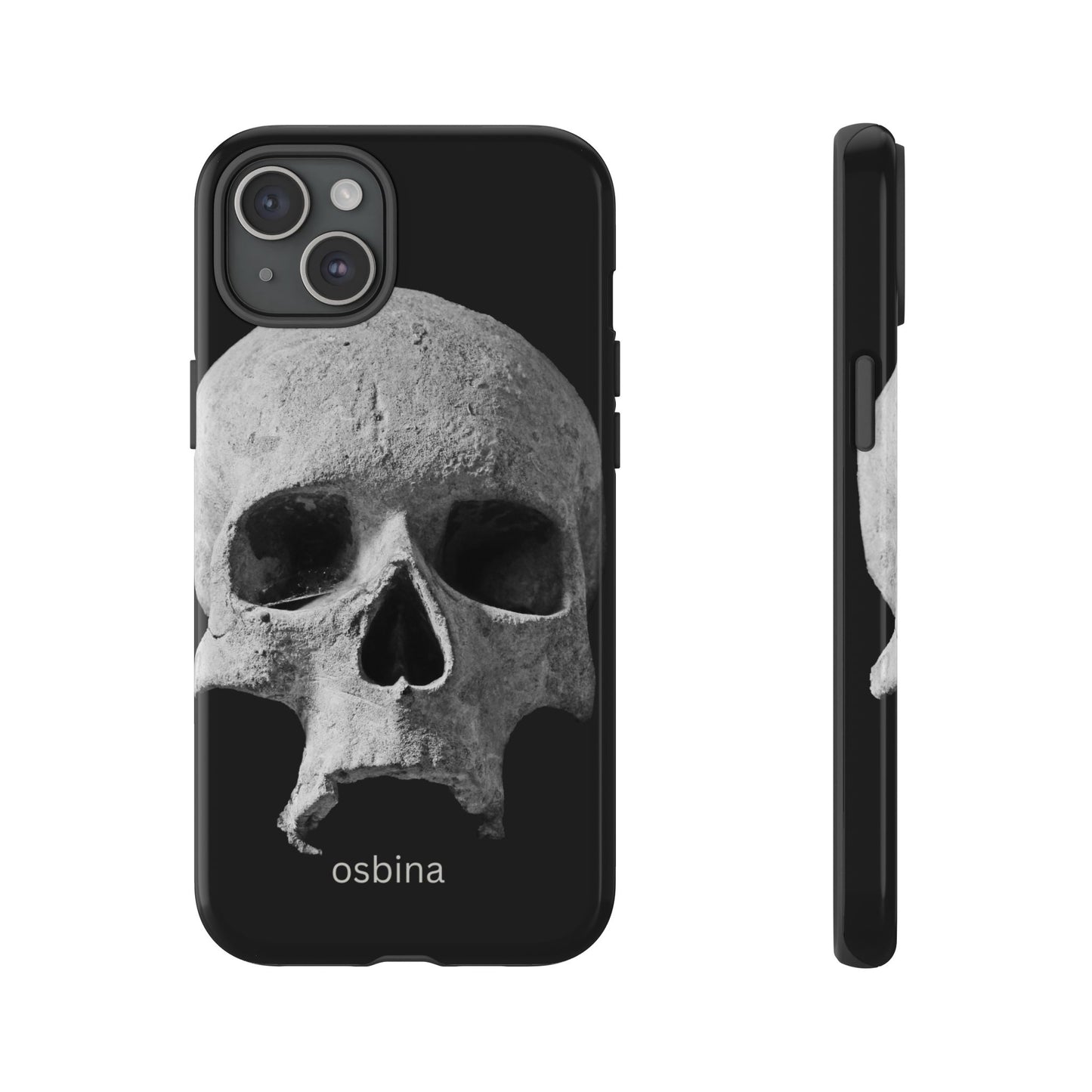 osbina | White Skull Phone Case | Season Collective Collection
