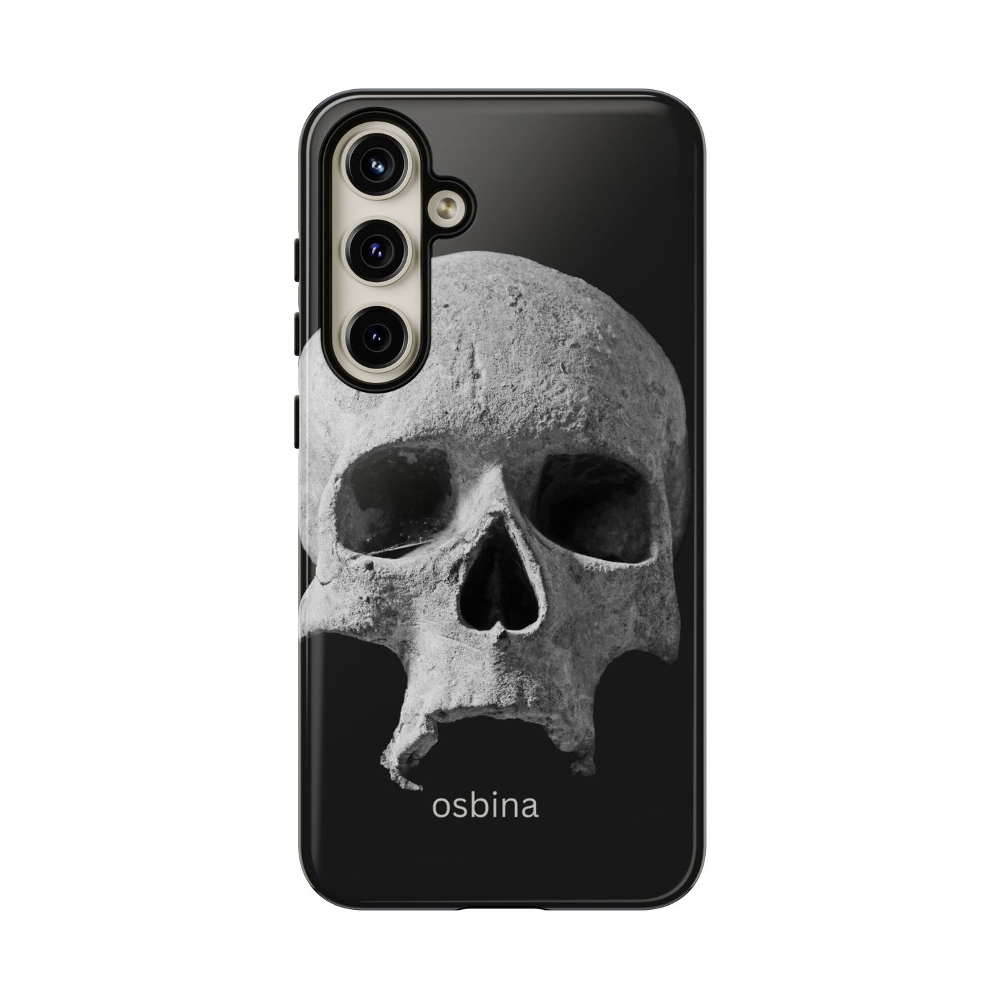 osbina | White Skull Phone Case | Season Collective Collection