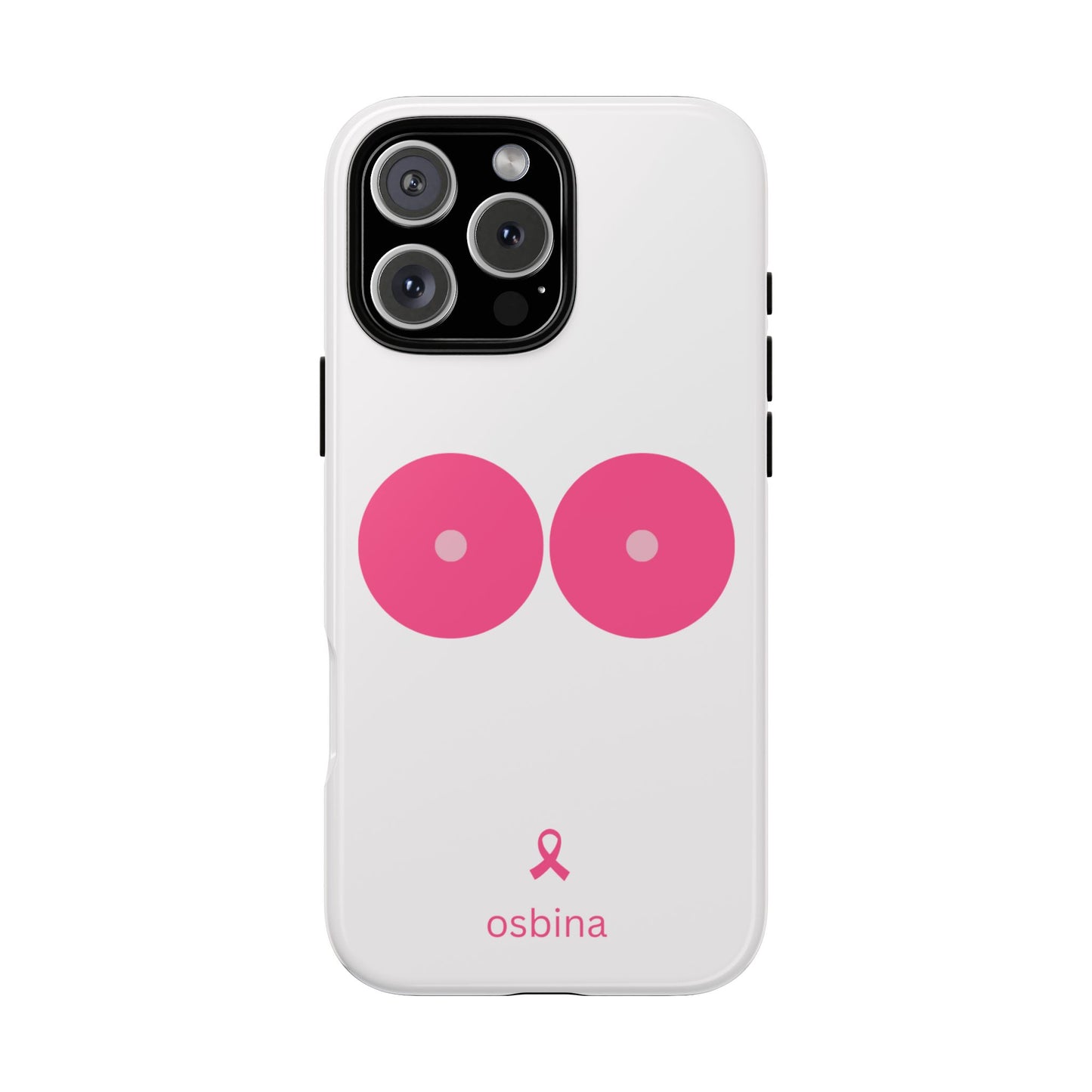 osbina | Limited Edition The Check Your Tatas Case in Light Pink + Soft Pink + Hot Pink | The Pink October Collection | Inspired By
