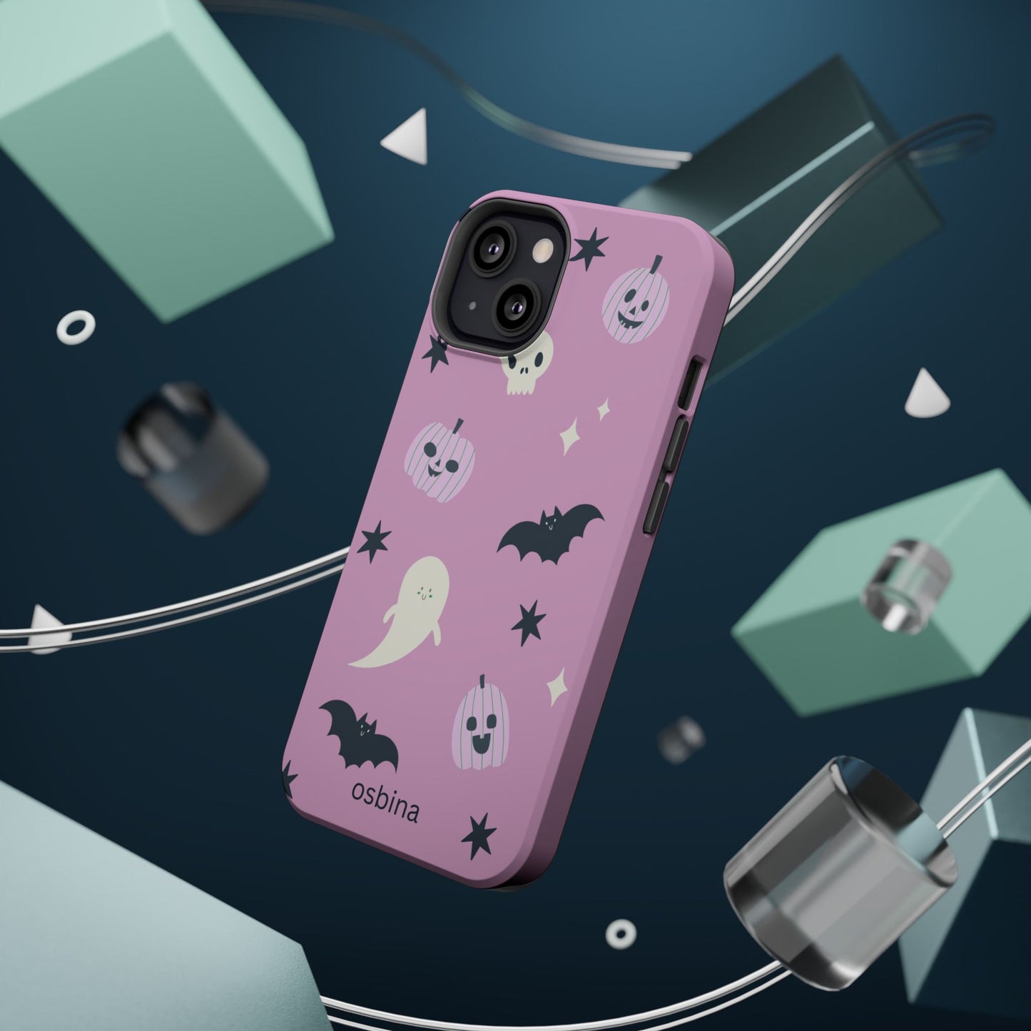 osbina | MagSafe compatible for iPhone | Blush Bewitched Limited Edition Spooky Chic Phone Case | Season Collective Collection
