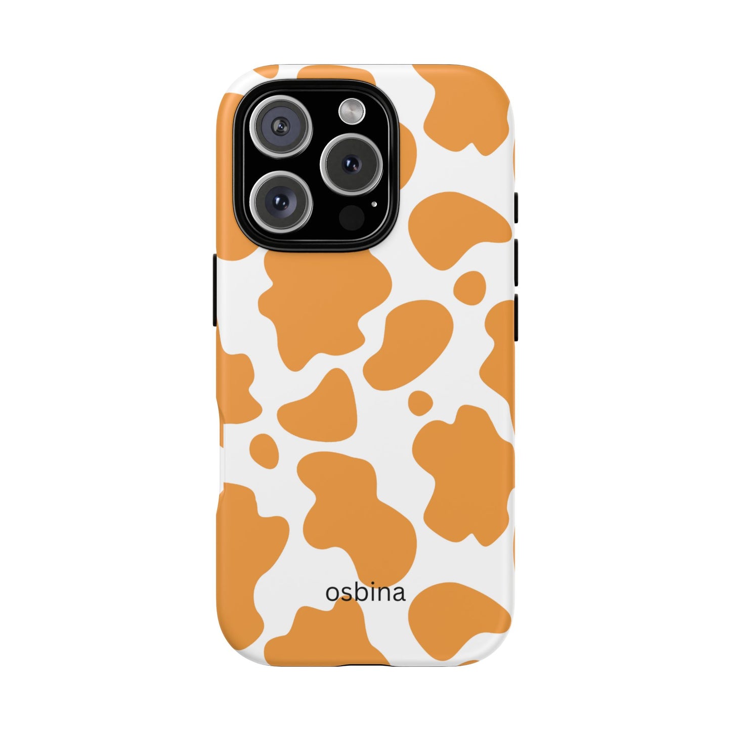 osbina | Holy Cow, It’s Chic — The Orange Cow Print Case | The Season Collective