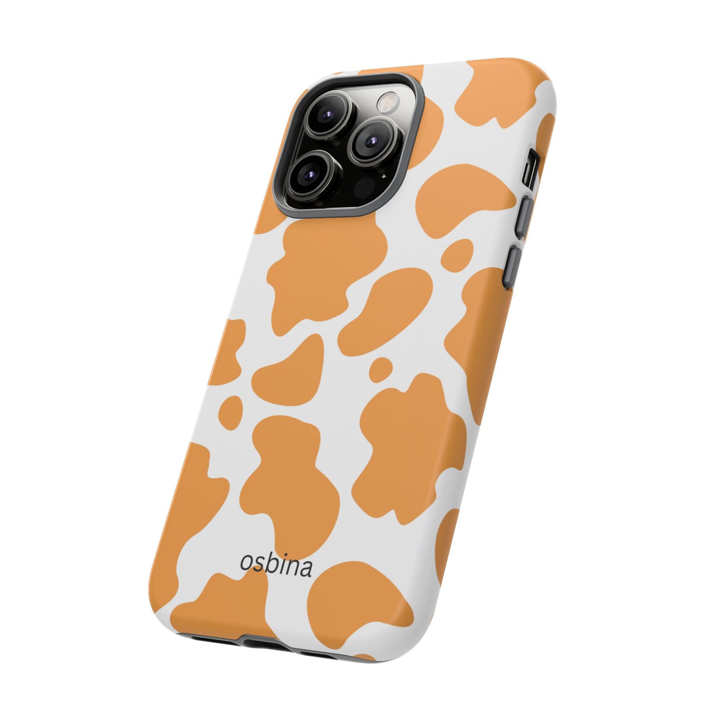 osbina | Holy Cow, It’s Chic — The Orange Cow Print Case | The Season Collective