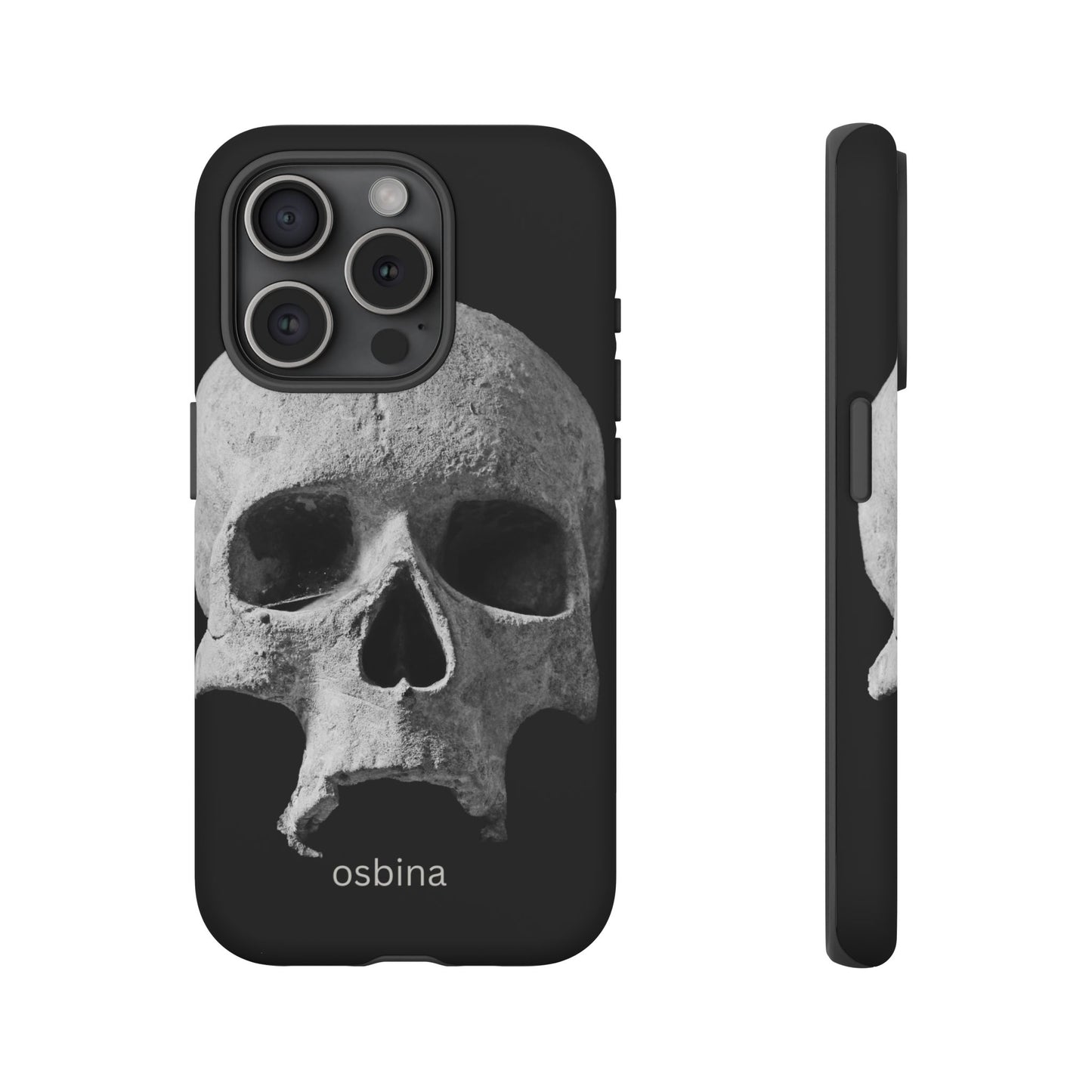 osbina | White Skull Phone Case | Season Collective Collection