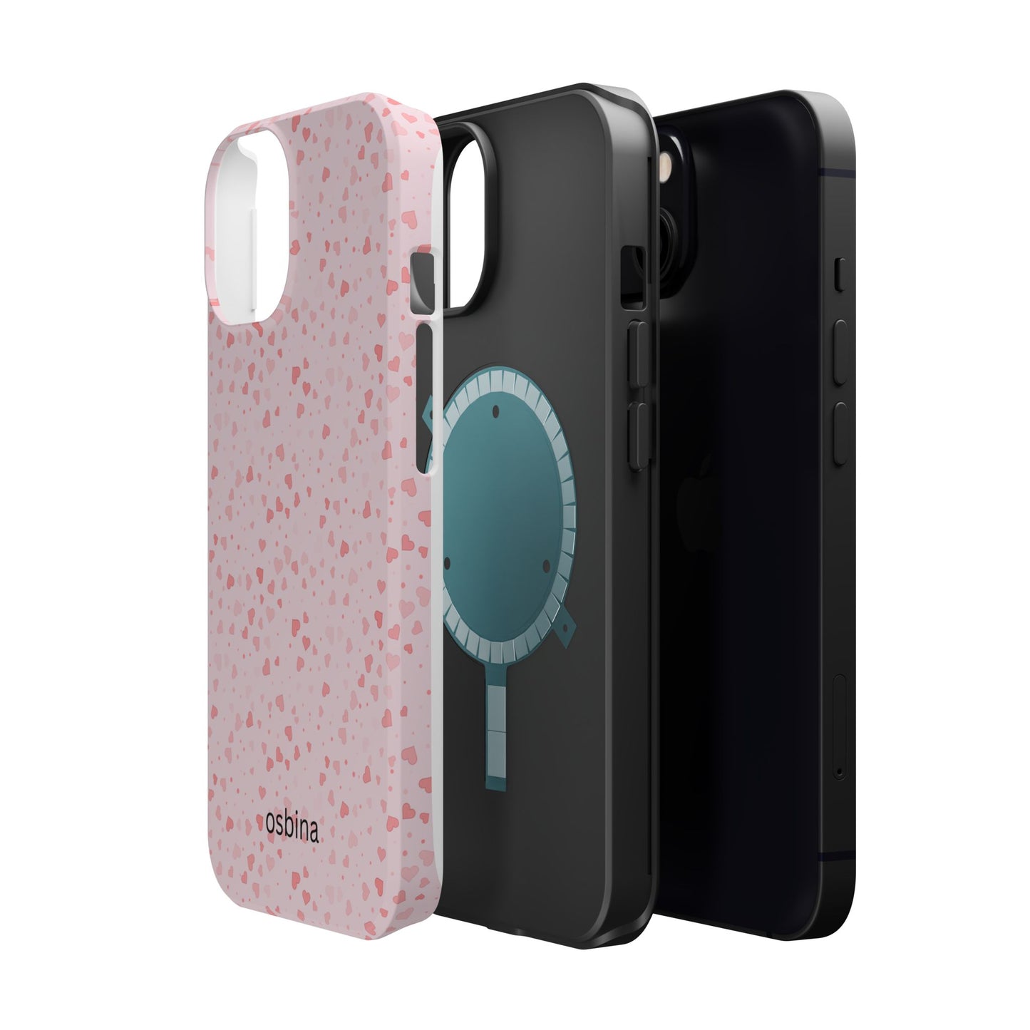 osbina | MagSafe compatible for iPhone | Pure Affection Sweethearts Phone Case | Modern Muse Collection