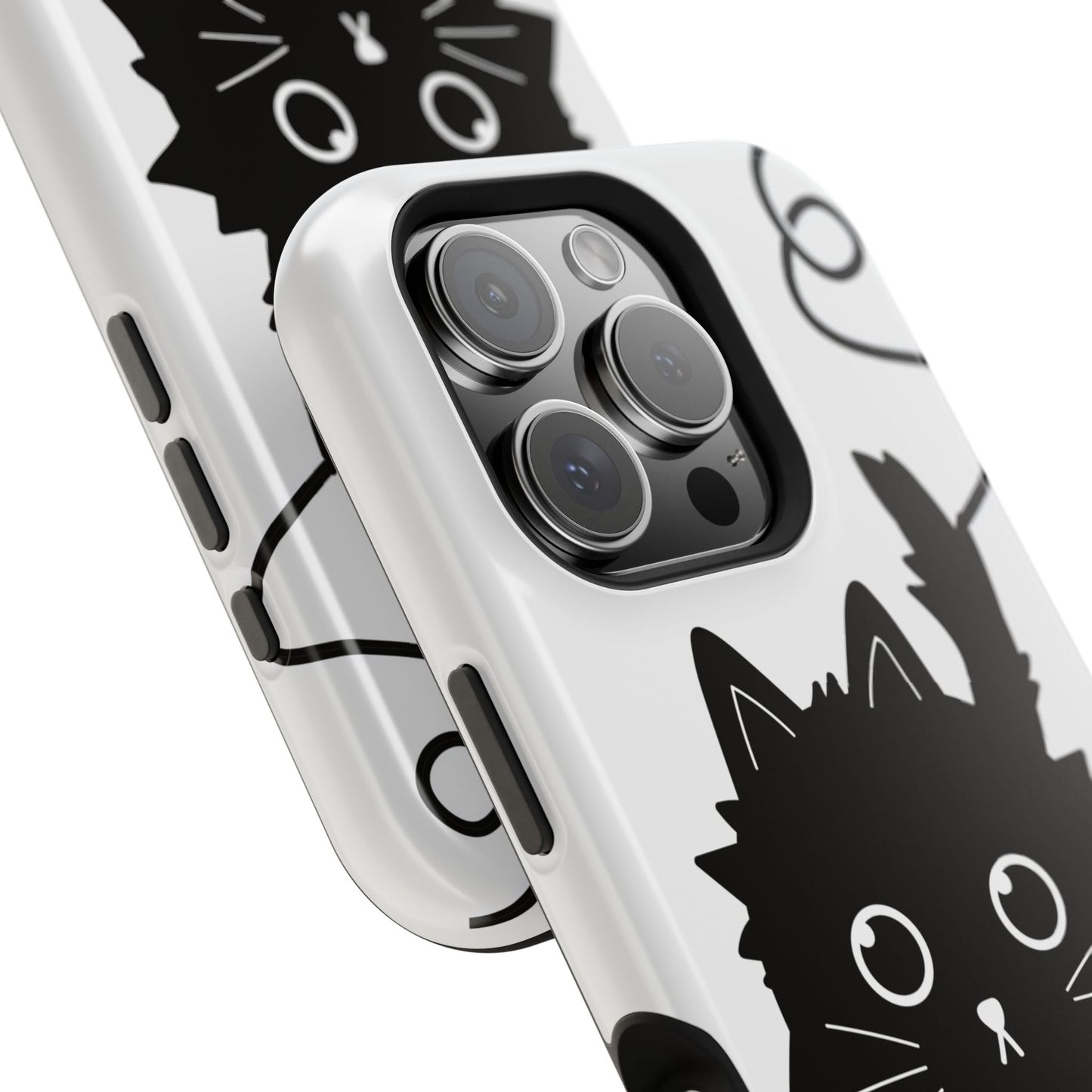 osbina | MagSafe compatible for iPhone | Midnight Couture Cat Phone Case | Season Collective Collection
