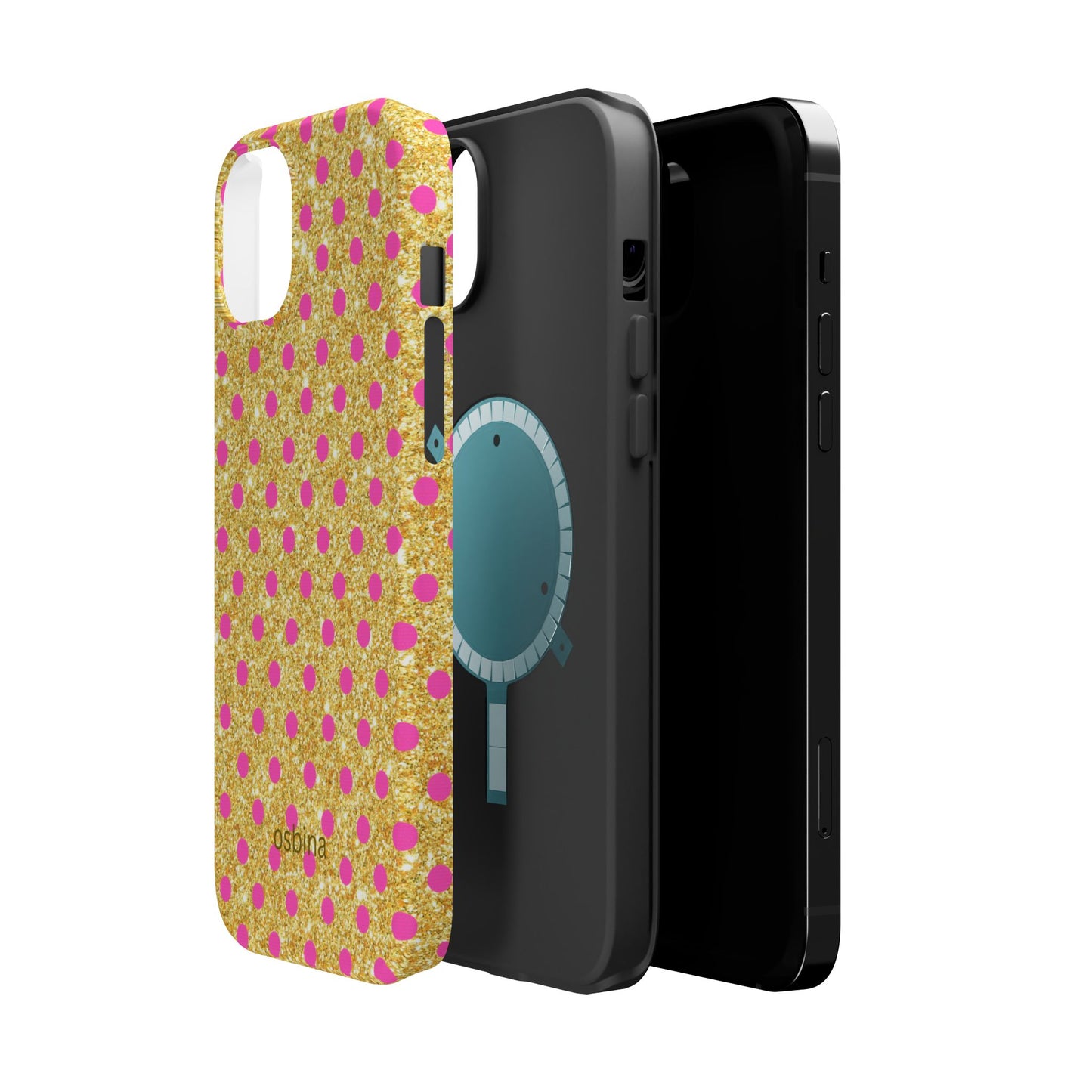 osbina | MagSafe compatible for iPhone | The Elara Phone Case | YAYOU Collection Supporting Shine Like Sable