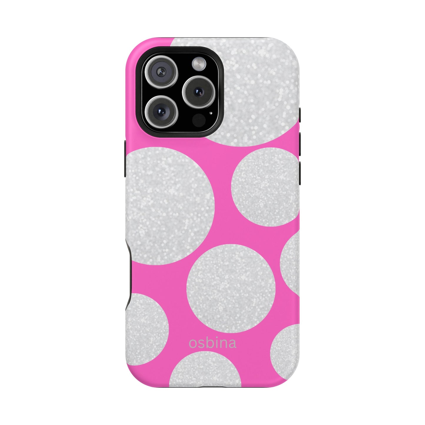 osbina | MagSafe compatible for iPhone | The Sparkling Bubbles Case | YAYOU Collection Supporting Shine Like Sable