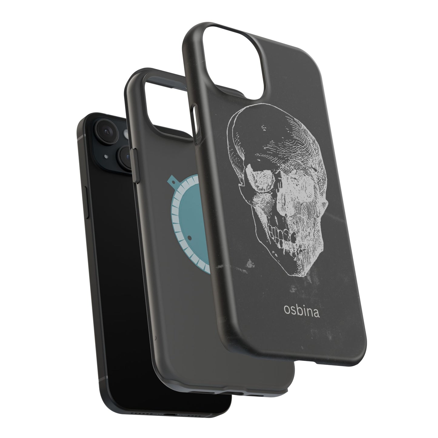 osbina | MagSafe compatible for iPhone | Skull Phone Case | Season Collective Collection