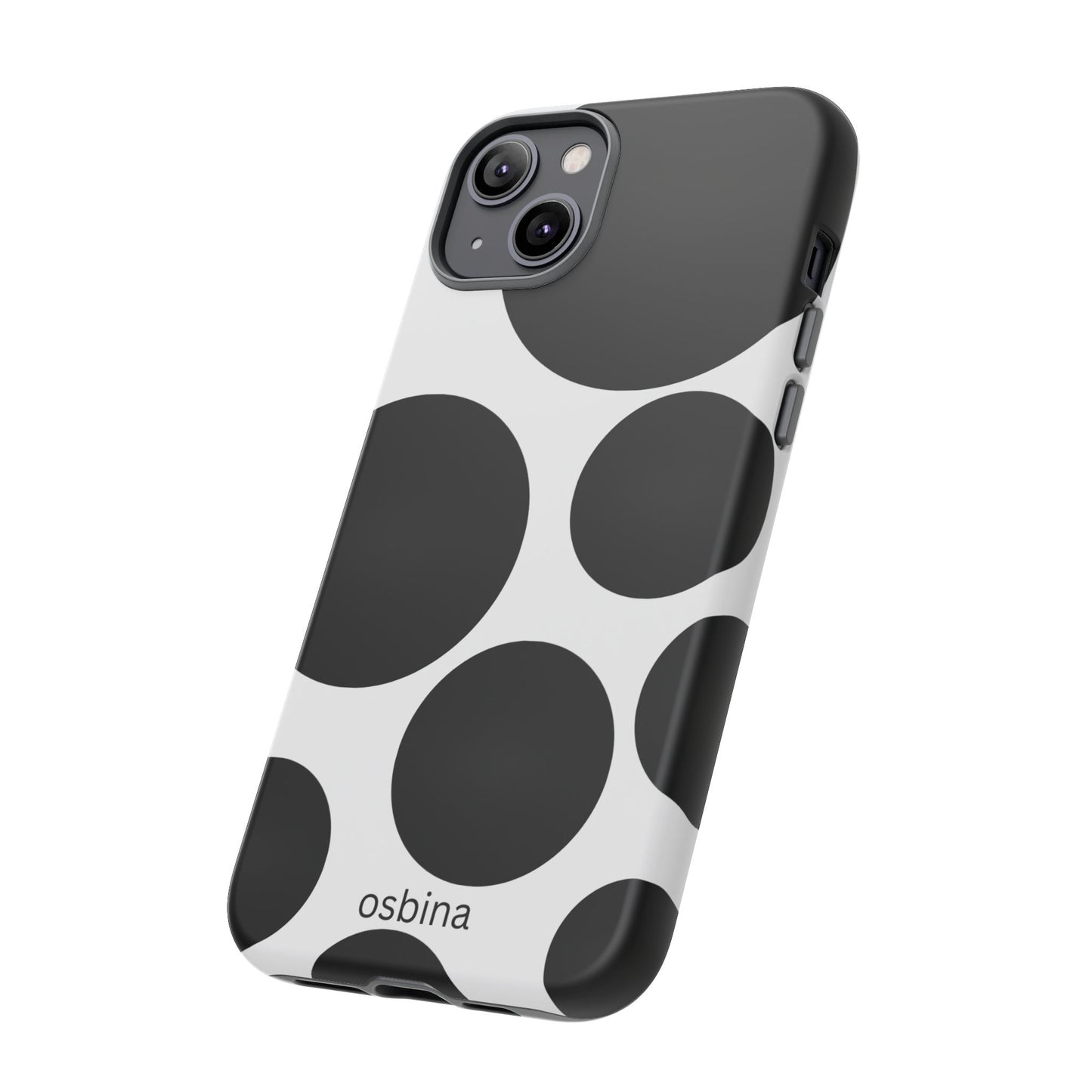 osbina | The Noir Bubbles Phone Case | Modern Muse Collection