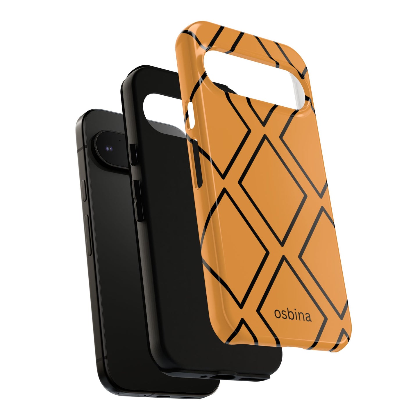 osbina | Diamonds Are Your Phone’s Best Friend — The Orange + Black Diamond Case | The Season Collective