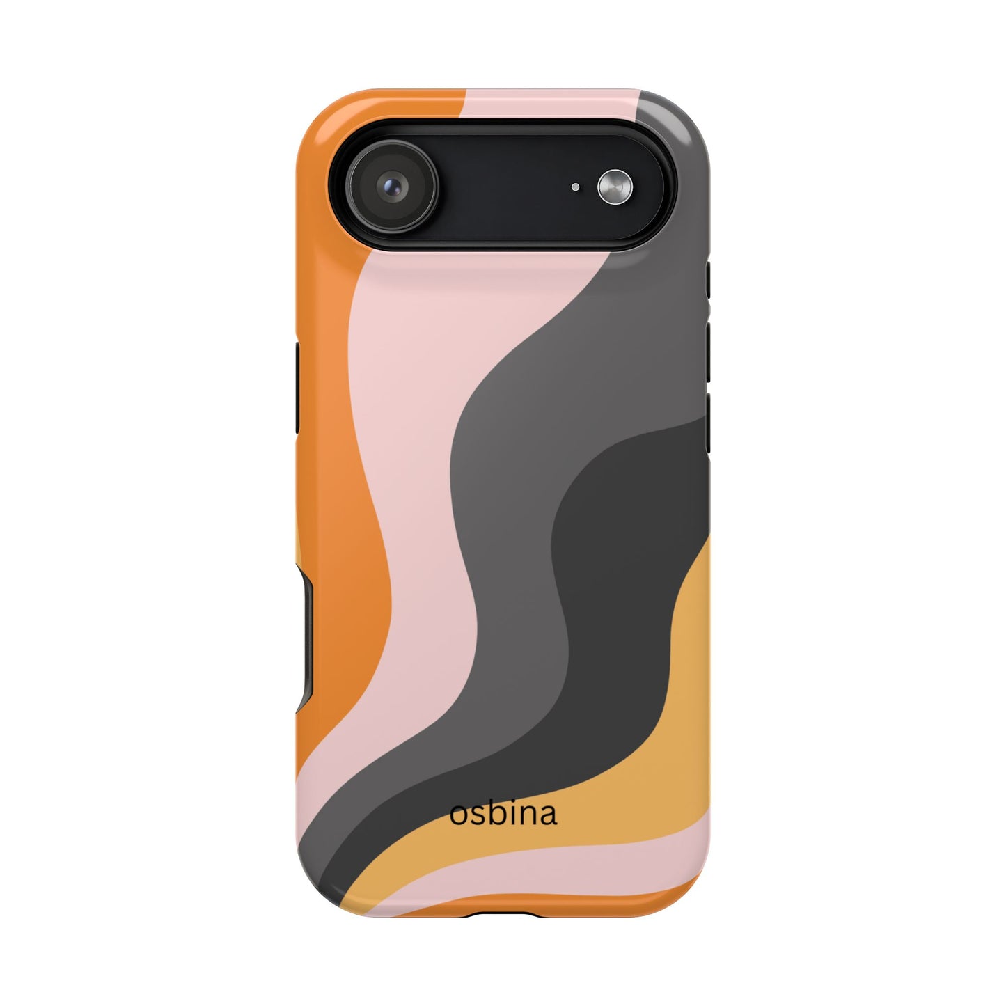 osbina | MagSafe Compatible for iPhone | The Case That Says “Fall, But Make It Fashion” | Retro Swirl Edition | The Season Collective