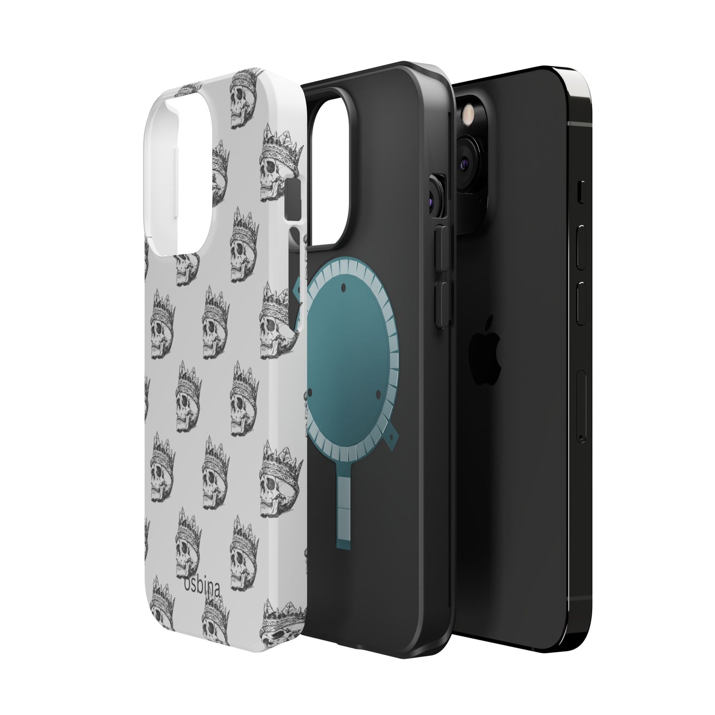 osbina | MagSafe compatible for iPhone | Skulls Royale Phone Case | Season Collective Collection