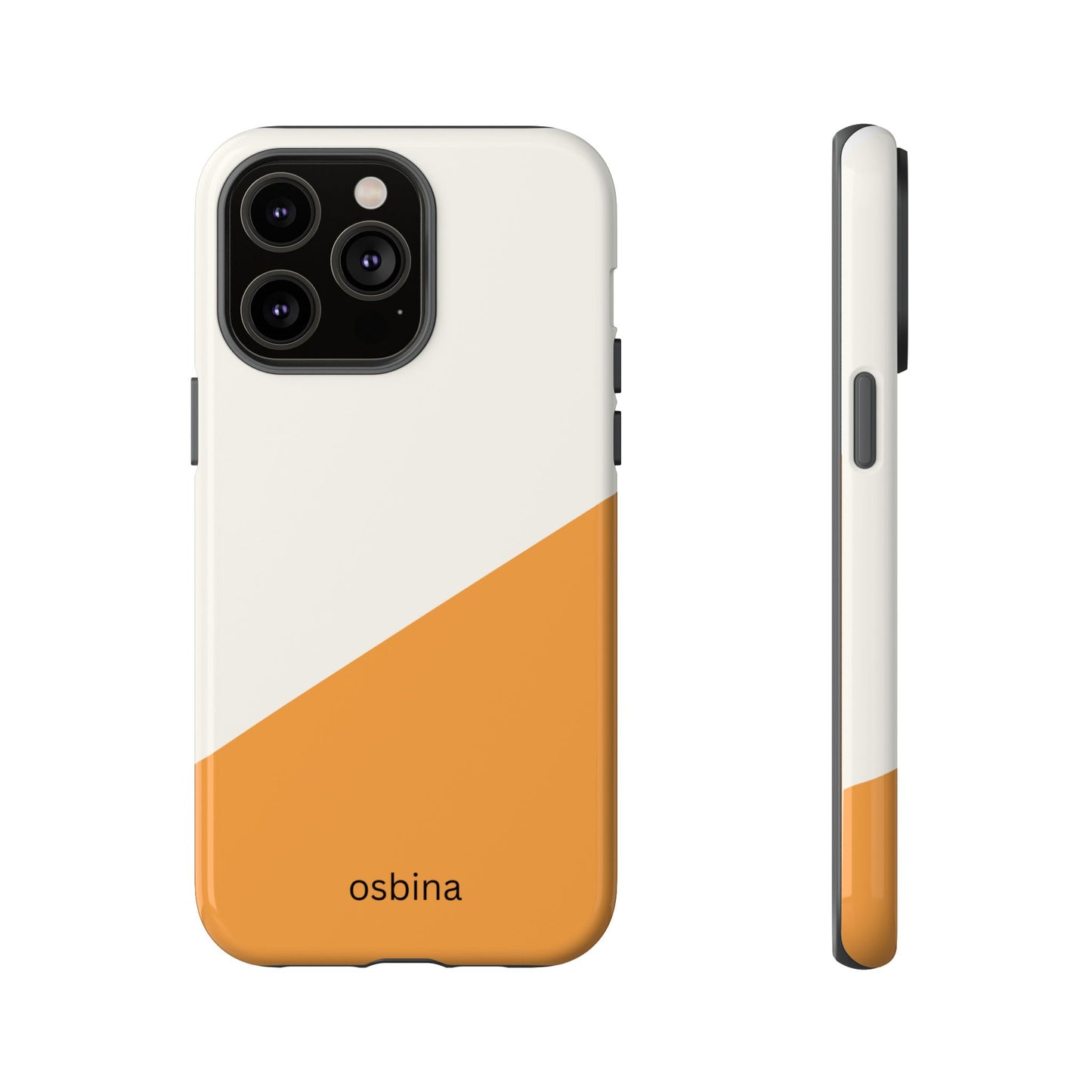 osbina | Divide & Conquer — The Orange + White Split Diagonal Case | The Season Collective