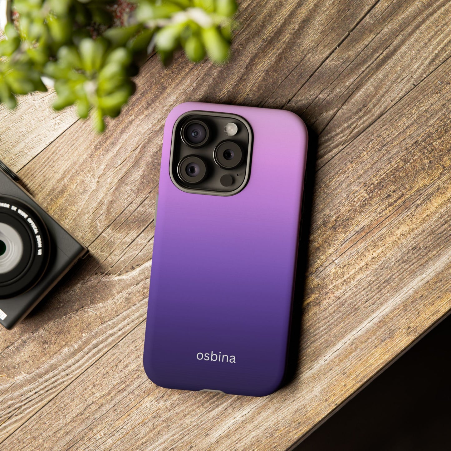osbina | The Violet Haze Phone Case | Color Edit Collection