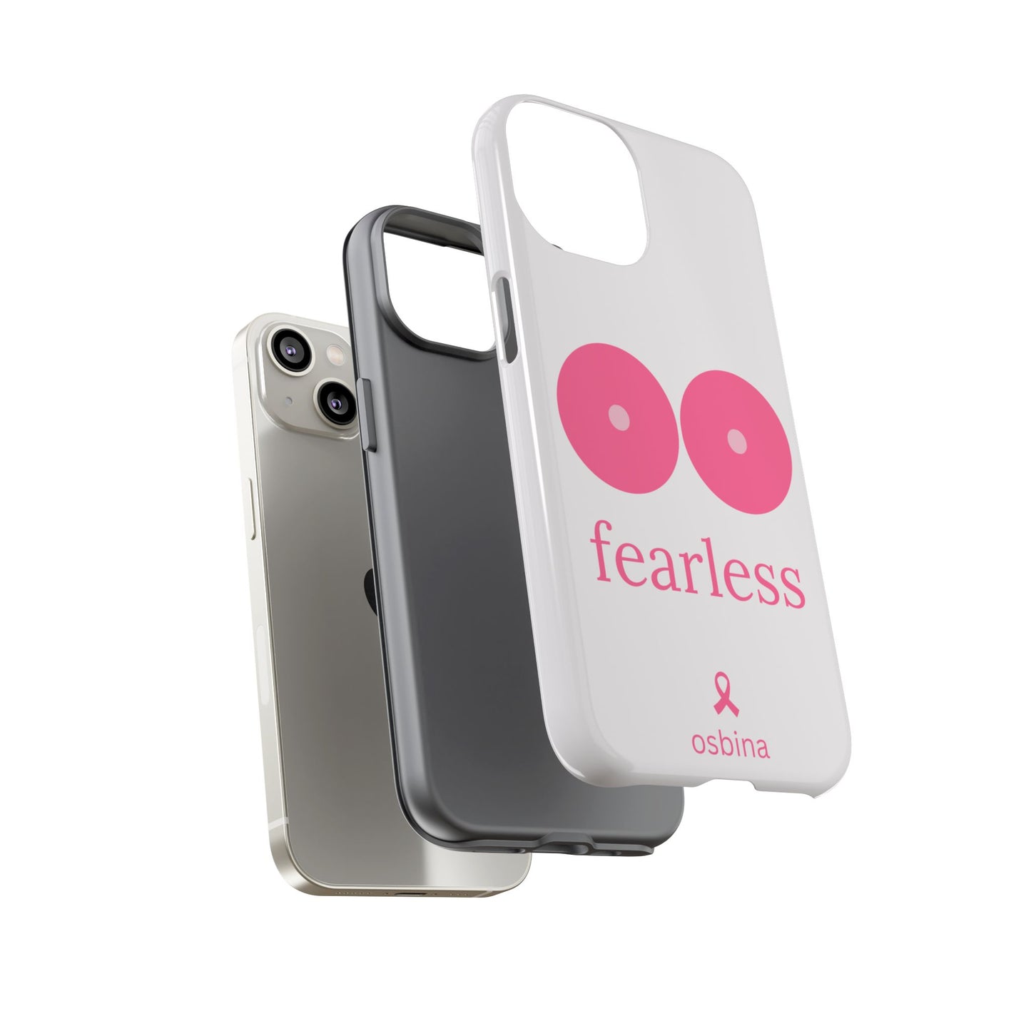 osbina | Limited Edition The Fearless Tatas Case in Light Pink + Soft Pink + Hot Pink | The Pink October Collection | Inspired By