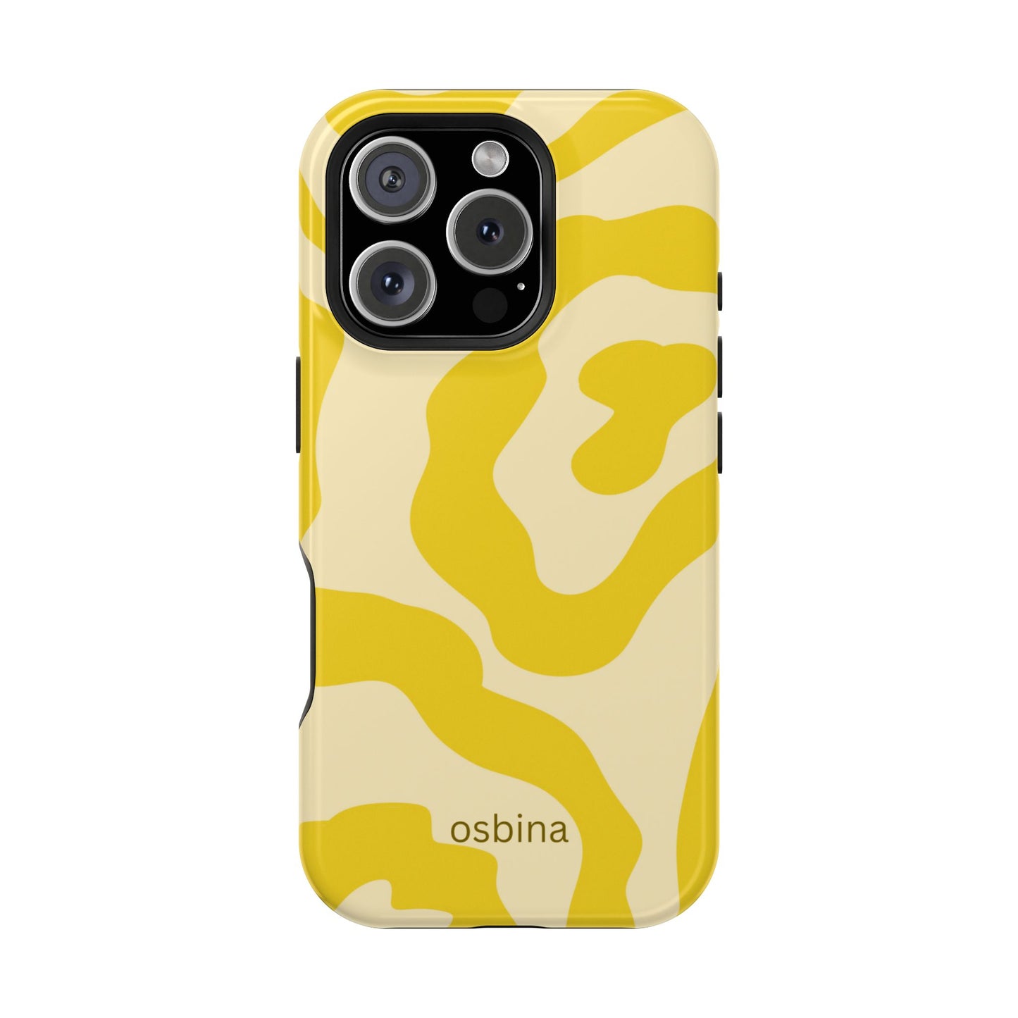 osbina | MagSafe compatible for iPhone | The Mustard Muse Phone Case | Color Edit Collection