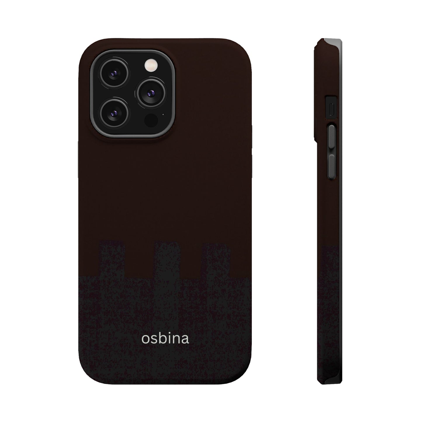 osbina | MagSafe compatible for iPhone | The Onyx Phone Case | Modern Man Collection