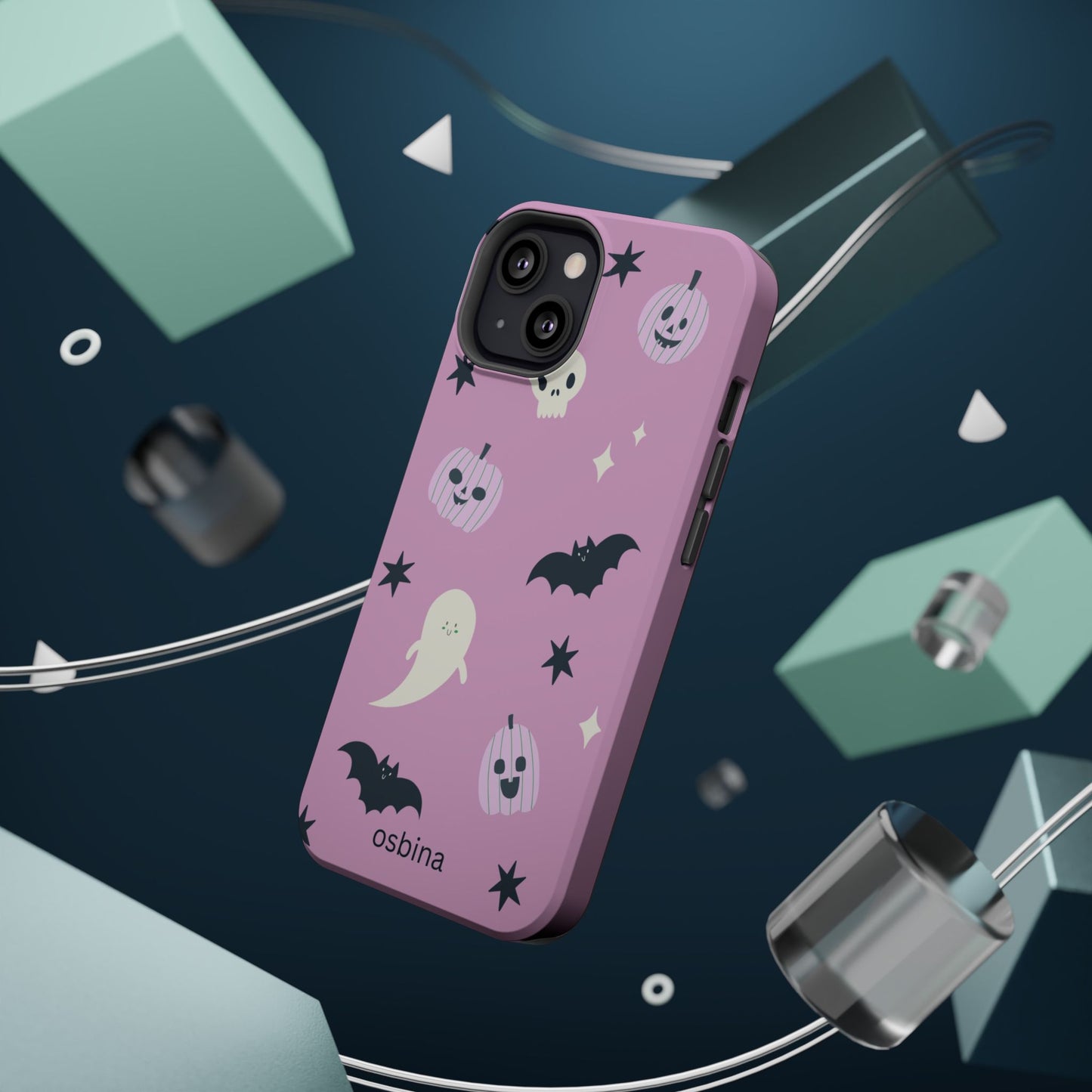 osbina | MagSafe compatible for iPhone | Blush Bewitched Limited Edition Spooky Chic Phone Case | Season Collective Collection