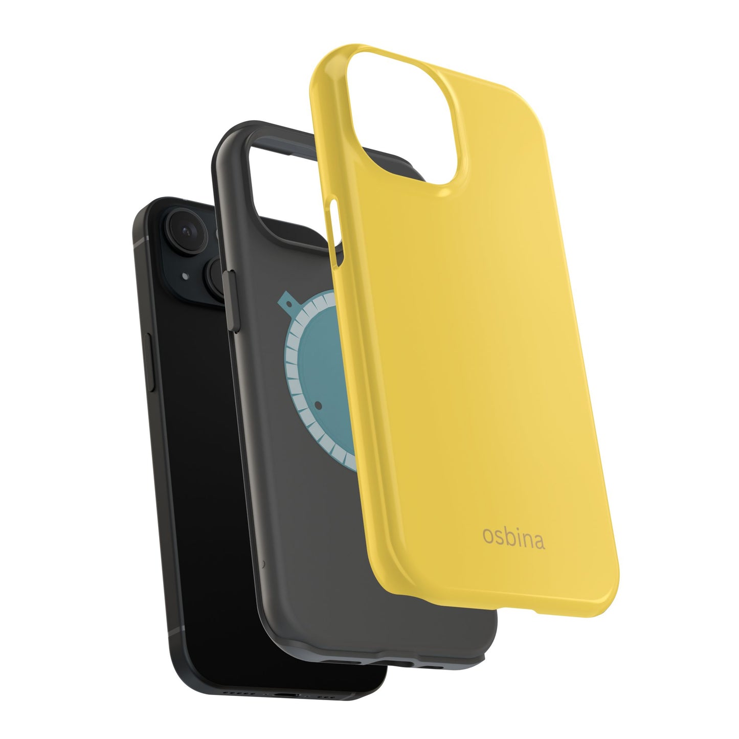 osbina | MagSafe compatible for iPhone | The Solar Phone Case | Modern Man Collection