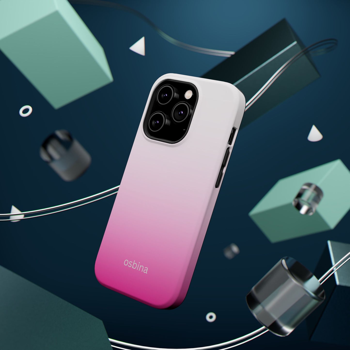 osbina | MagSafe compatible for iPhone | The Radiant Ombre Case | YAYOU Collection Supporting Shine Like Sable