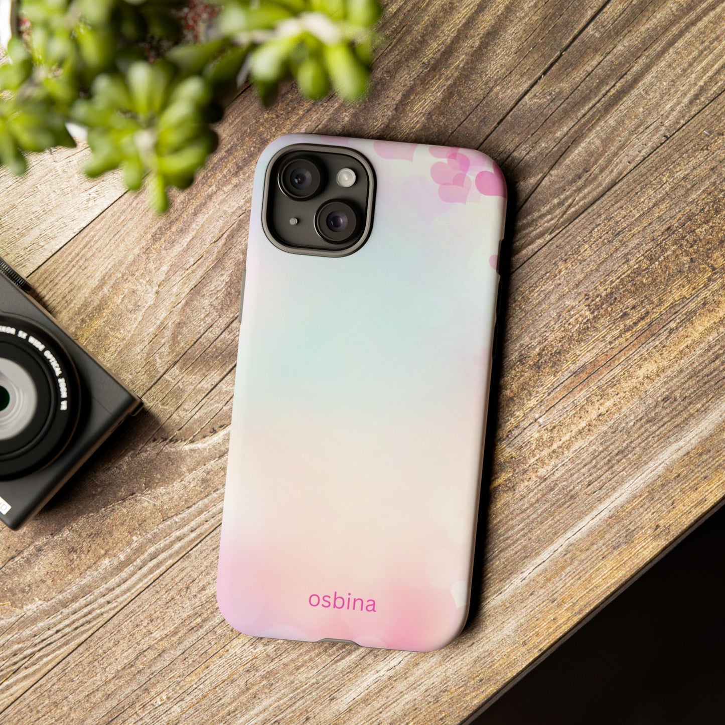 osbina | The Cotton Candy Hearts Case | YAYOU Collection Supporting Shine Like Sable