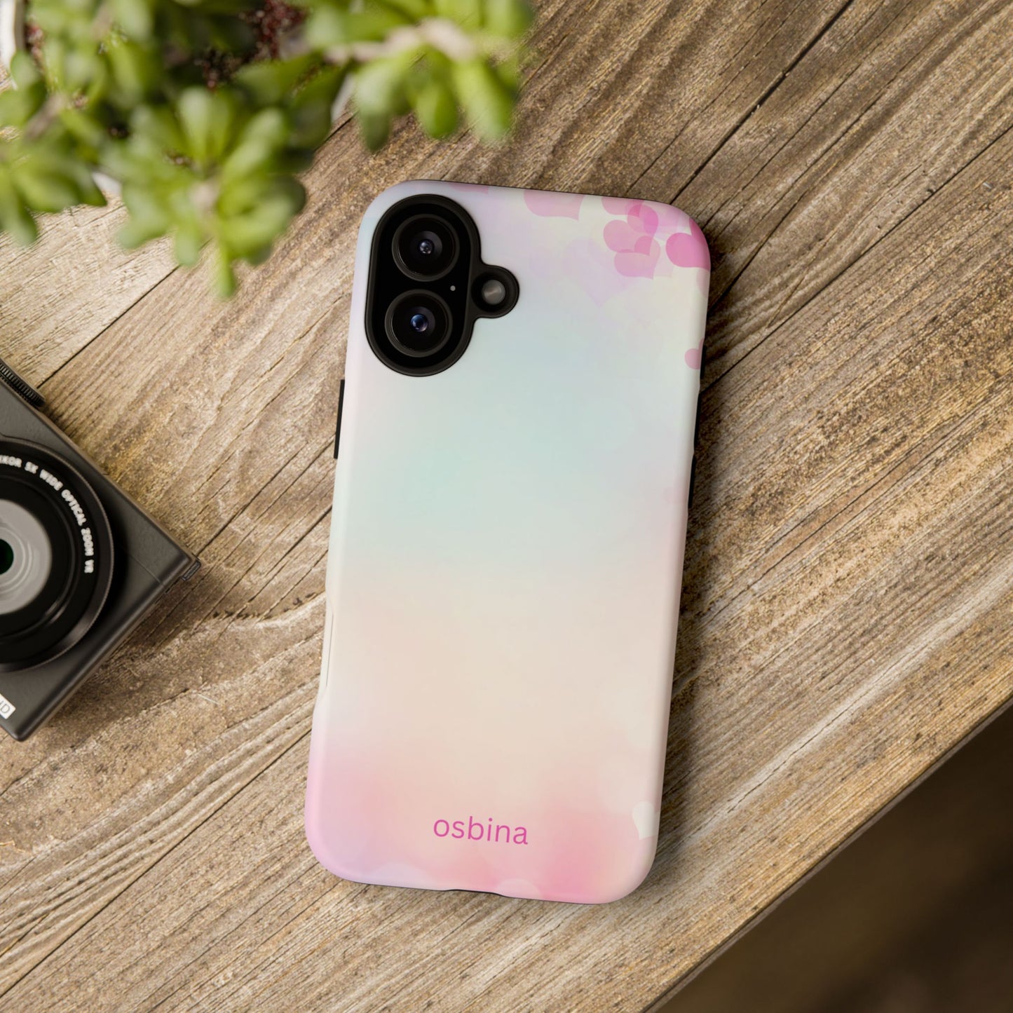 osbina | The Cotton Candy Hearts Case | YAYOU Collection Supporting Shine Like Sable