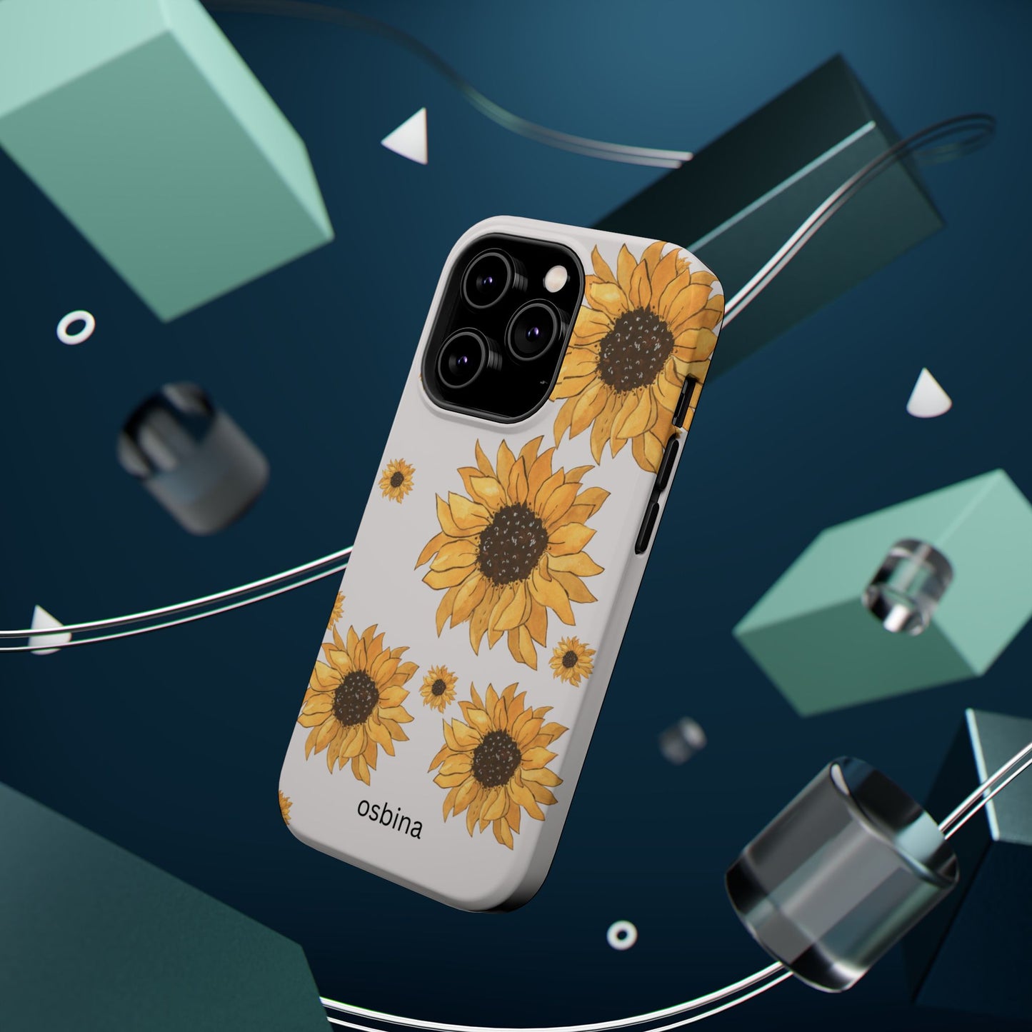 osbina | MagSafe compatible for iPhone | Sunlit Bloom Phone Case | Season Collective Collection