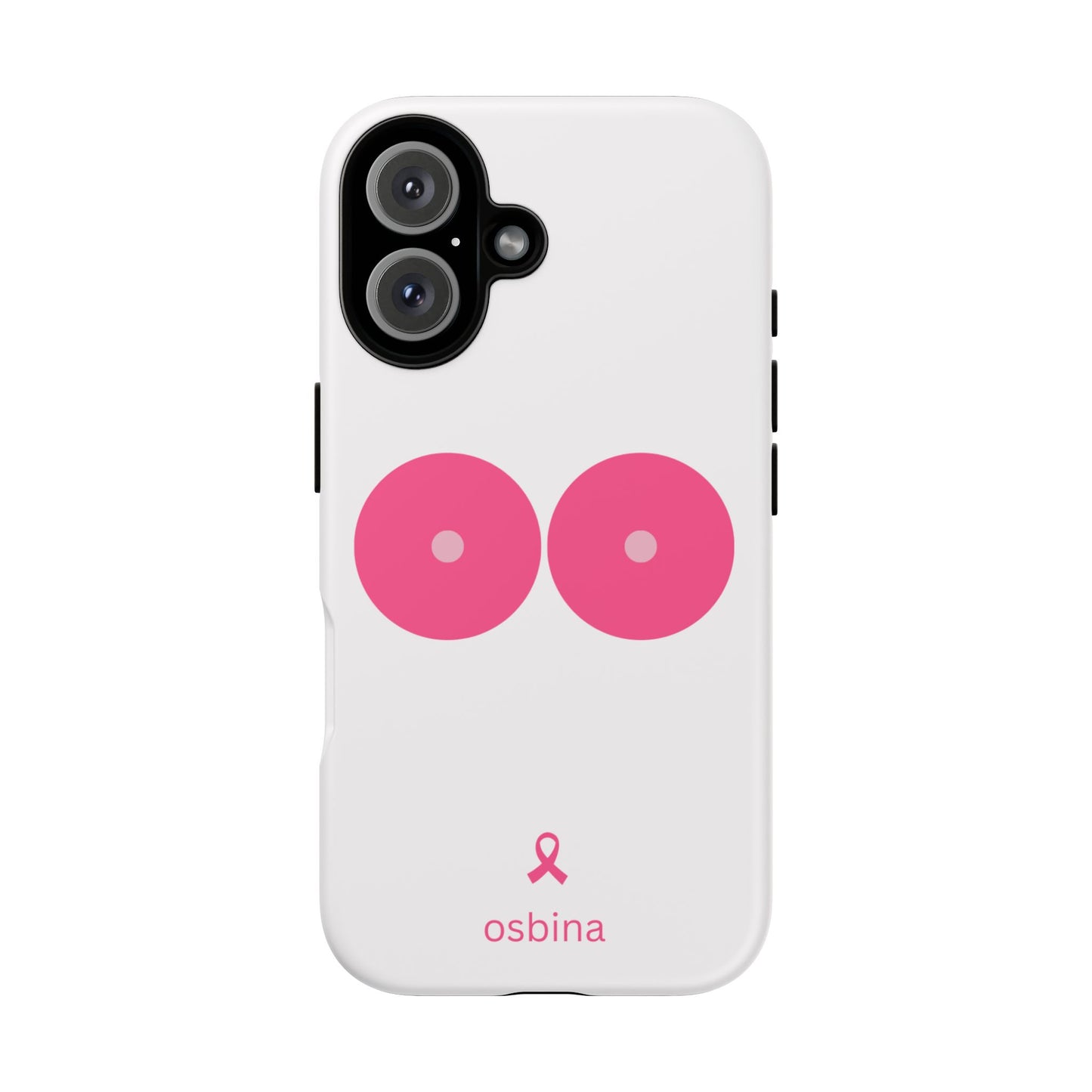 osbina | Limited Edition The Check Your Tatas Case in Light Pink + Soft Pink + Hot Pink | The Pink October Collection | Inspired By